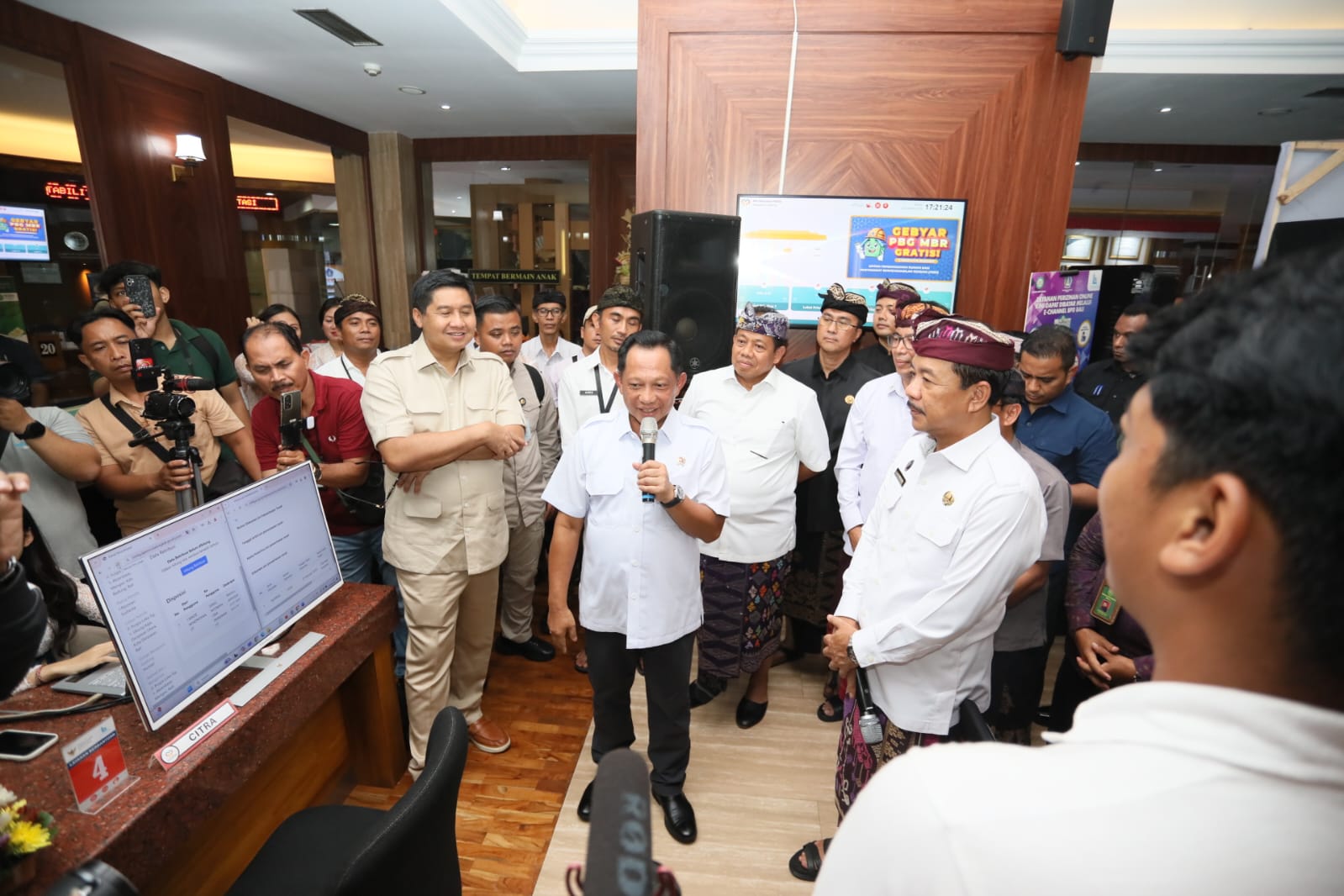 Mendagri Apresiasi Layanan PBG Kabupaten Badung, Dukung Program 3 Juta Rumah untuk Rakyat Kecil