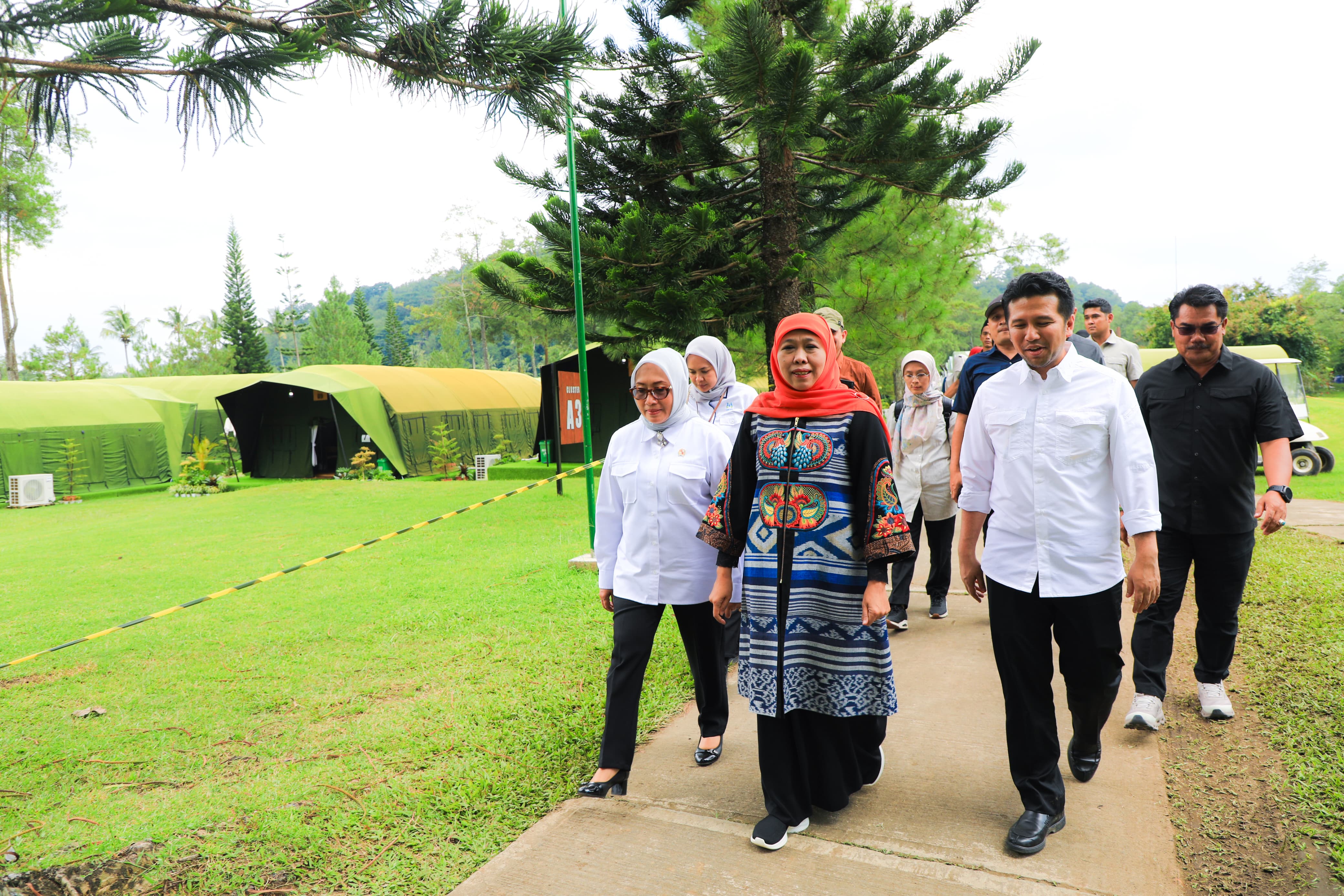 Rampung Ikuti Retreat, Gubernur Khofifah Komitmen Implementasikan  Sinergi Nawa Bhakti dan  Asta Cita