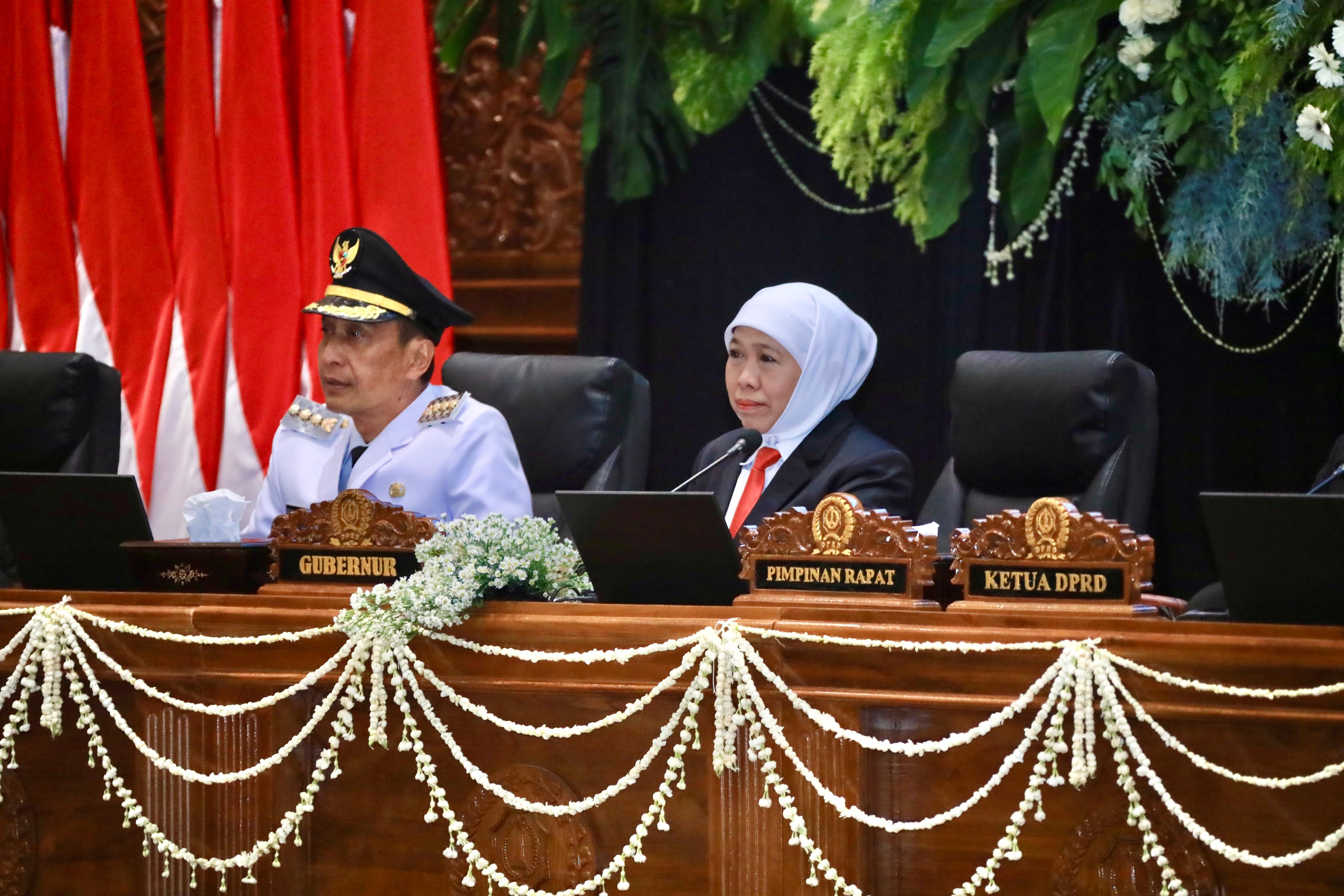 Hadiri Sertijab Bupati-Wakil Bupati Bojonegoro, Gubernur Khofifah Pesan  Maksimal 6 Bulan RPJMD Selesei dan Susun Program Quick Win