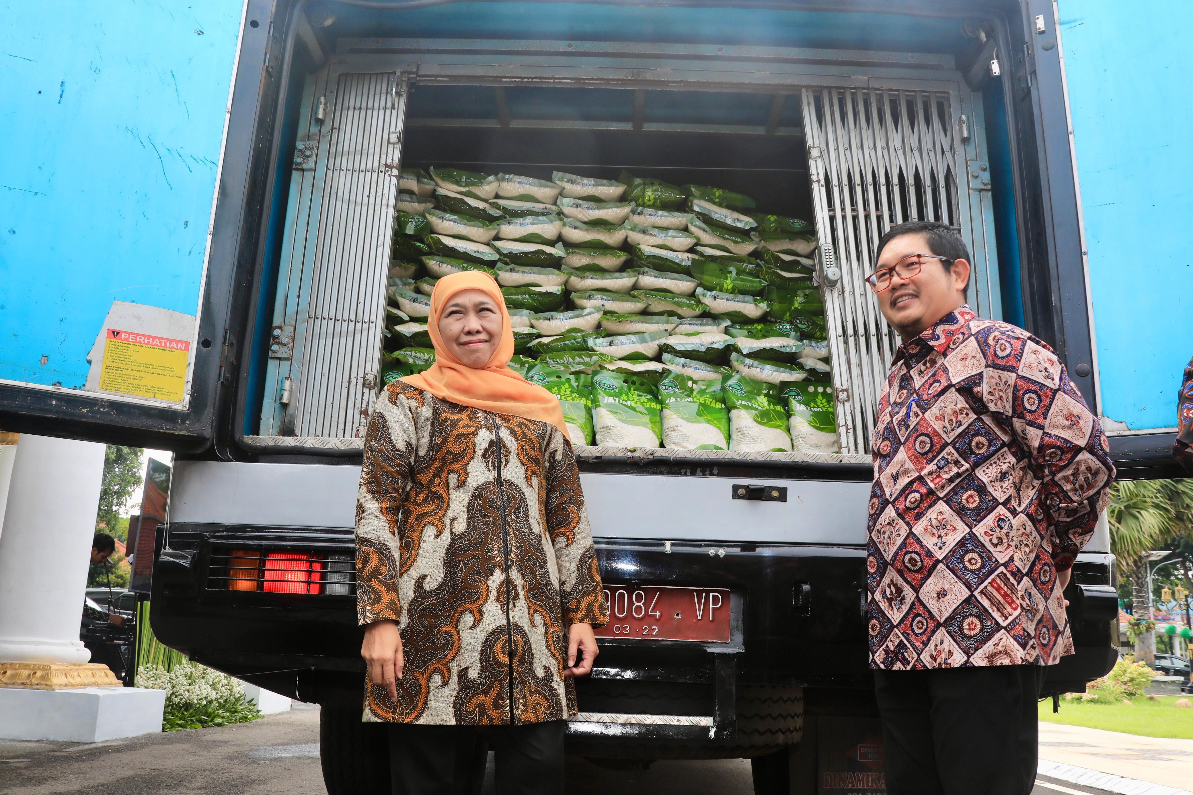Gubernur Khofifah Optimis Lumbung Pangan EPIK Mobile Mampu Mengendalikan Harga Sembako di Jatim