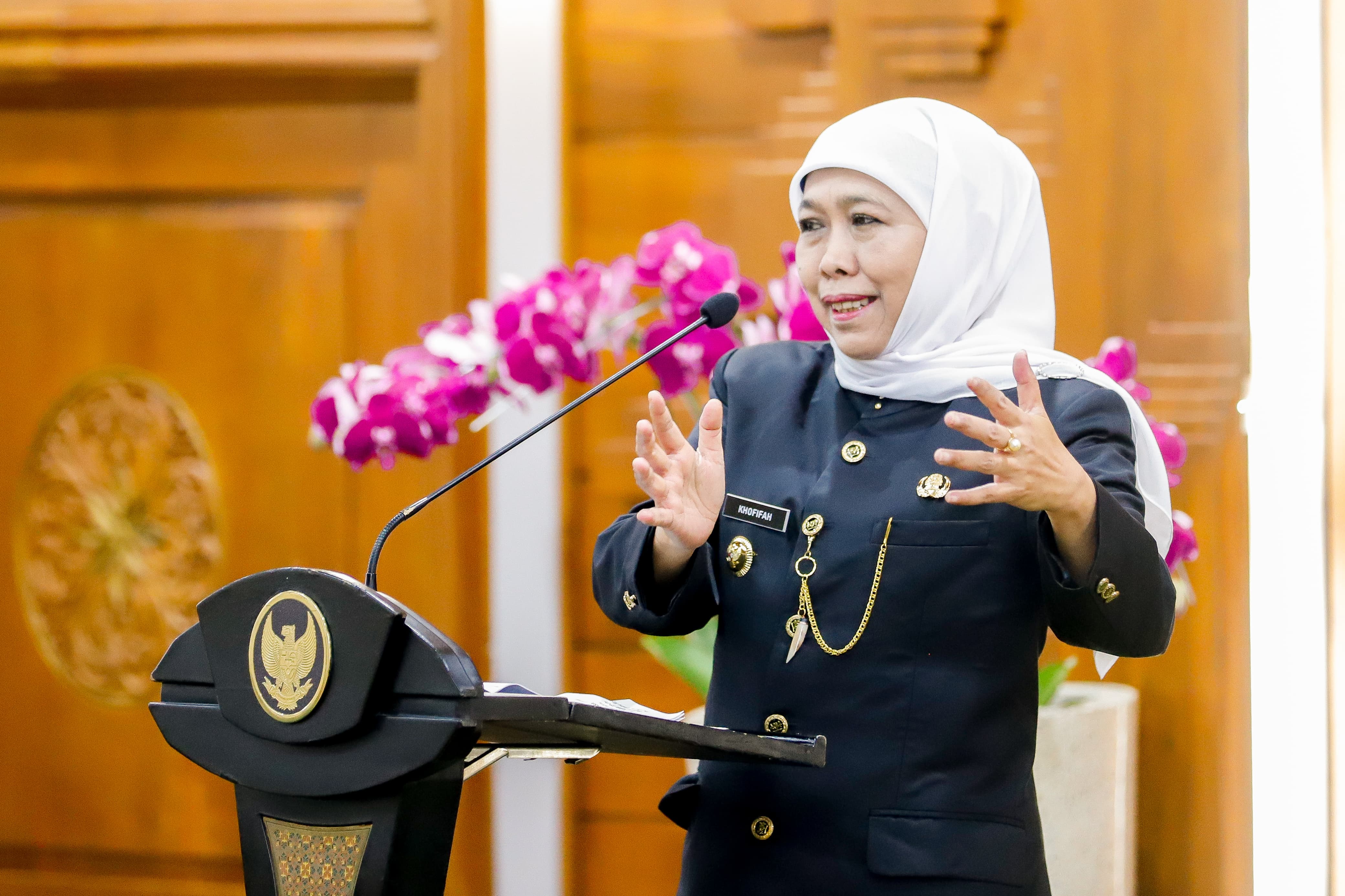 Lantik Kholilurrahman-Sukriyanto Sebagai Bupati dan Wabup Pamekasan, Gubernur Khofifah Tekankan Keberseiringan RPJMD, Program Pusat Hingga Stabilisasi Harga  Jelang  Lebaran