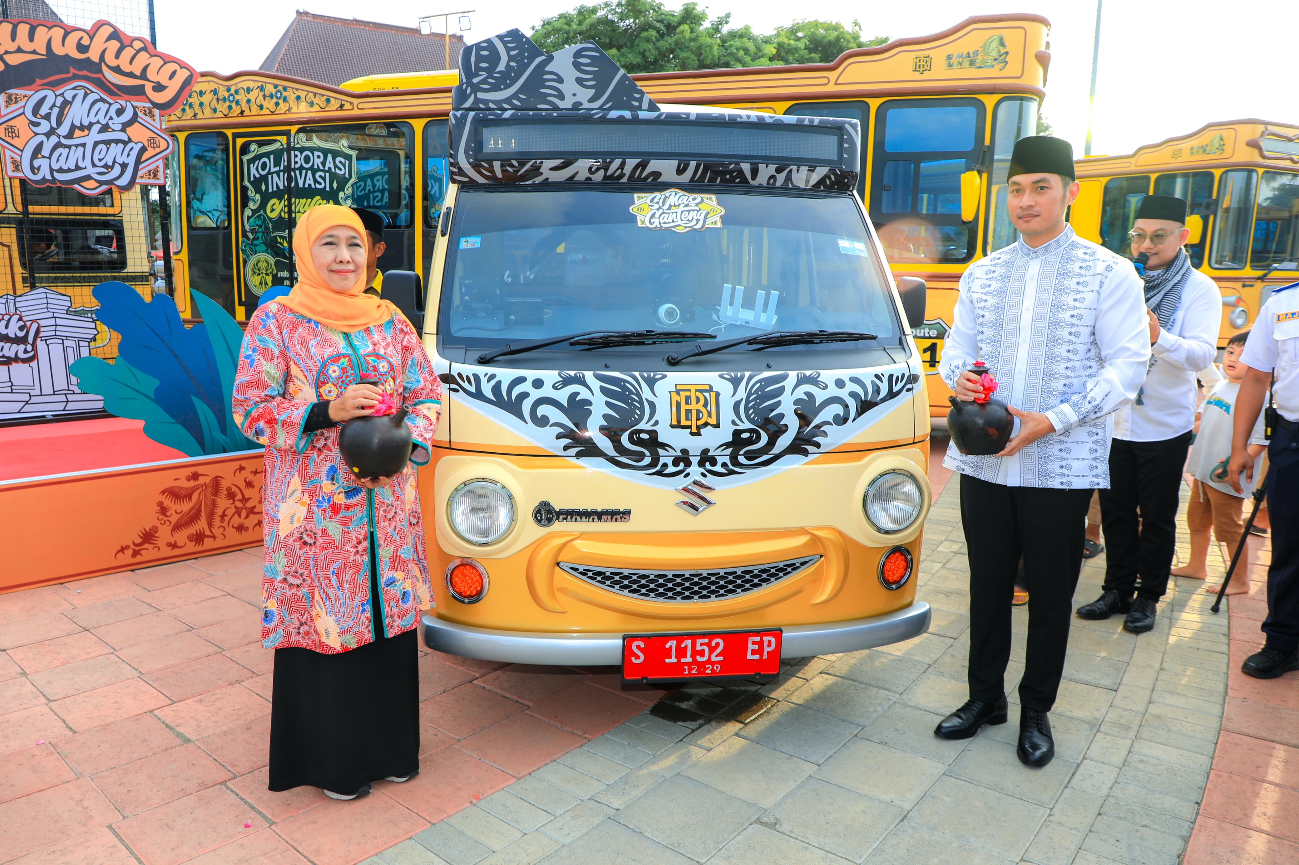 Luncurkan Si Mas Ganteng 2, Gubernur Khofifah Sebut Beri Dampak Positif Sosial Ekonomi  Bagi Integrasi Layanan Transportasi Hingga Pelosok Kecamatan di Tuban