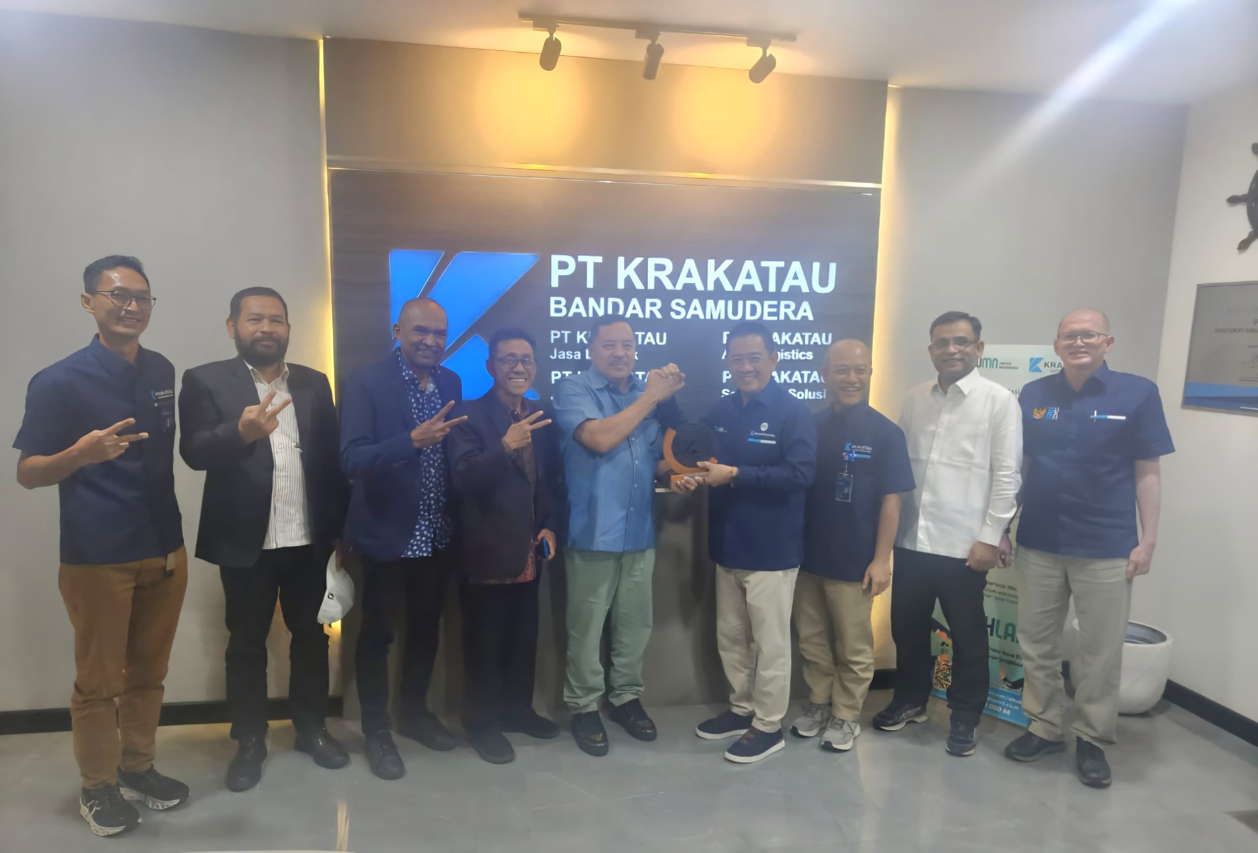 Bupati Nagan Raya Temui Dirut Krakatau Steel, Bahas Peluang Investasi Strategis