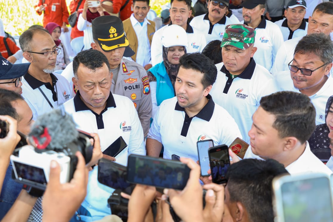 Wagub Emil Sebut Jatim Siap Jadi Pionir Swasembada Pangan Nasional