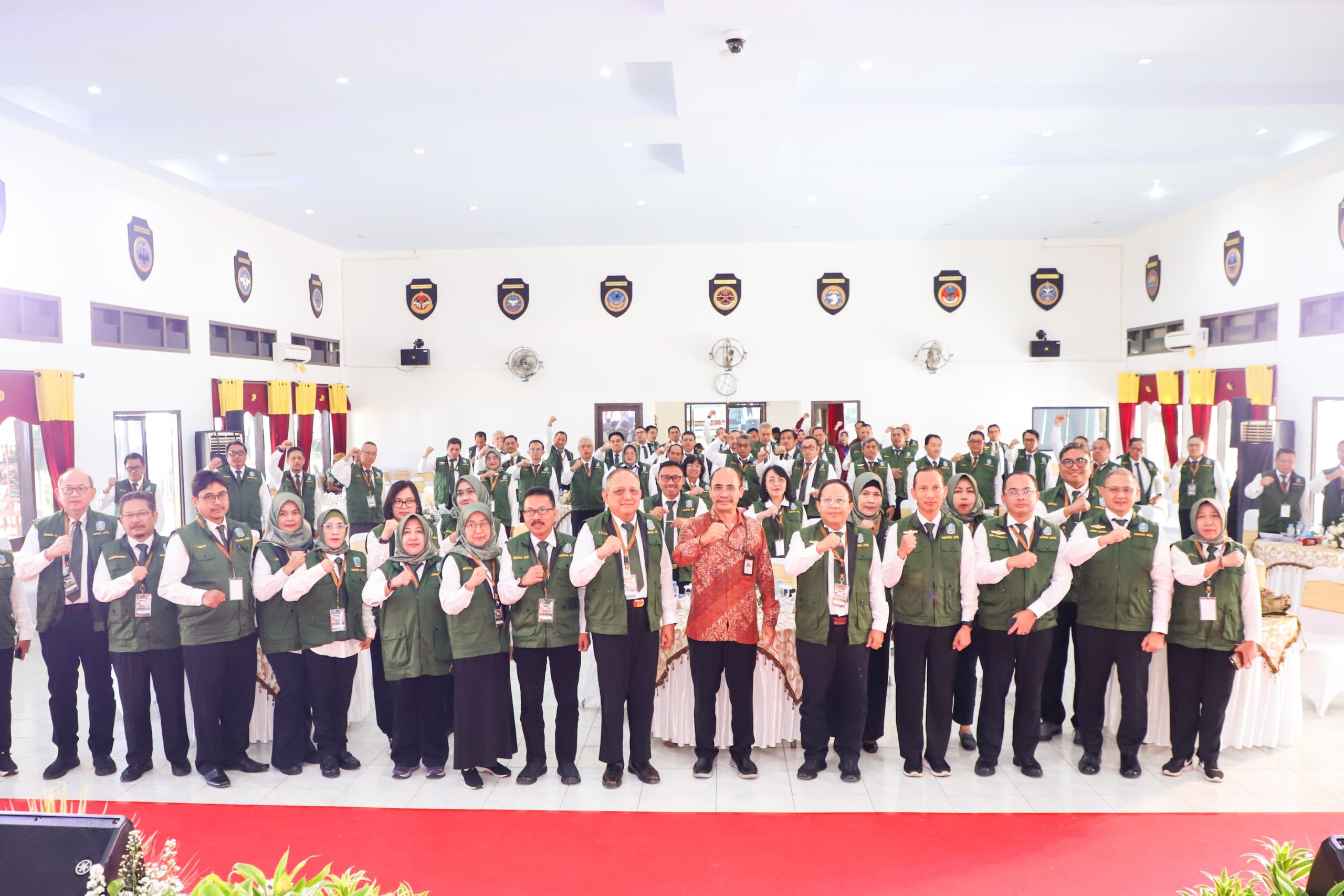 Di Hadapan Kepala LAN RI dan Asdep Kemenpan-RB, Sekdaprov Adhy Tegaskan Komitmen Pemprov Jatim Wujudkan Reformasi Birokrasi Lewat Inovasi