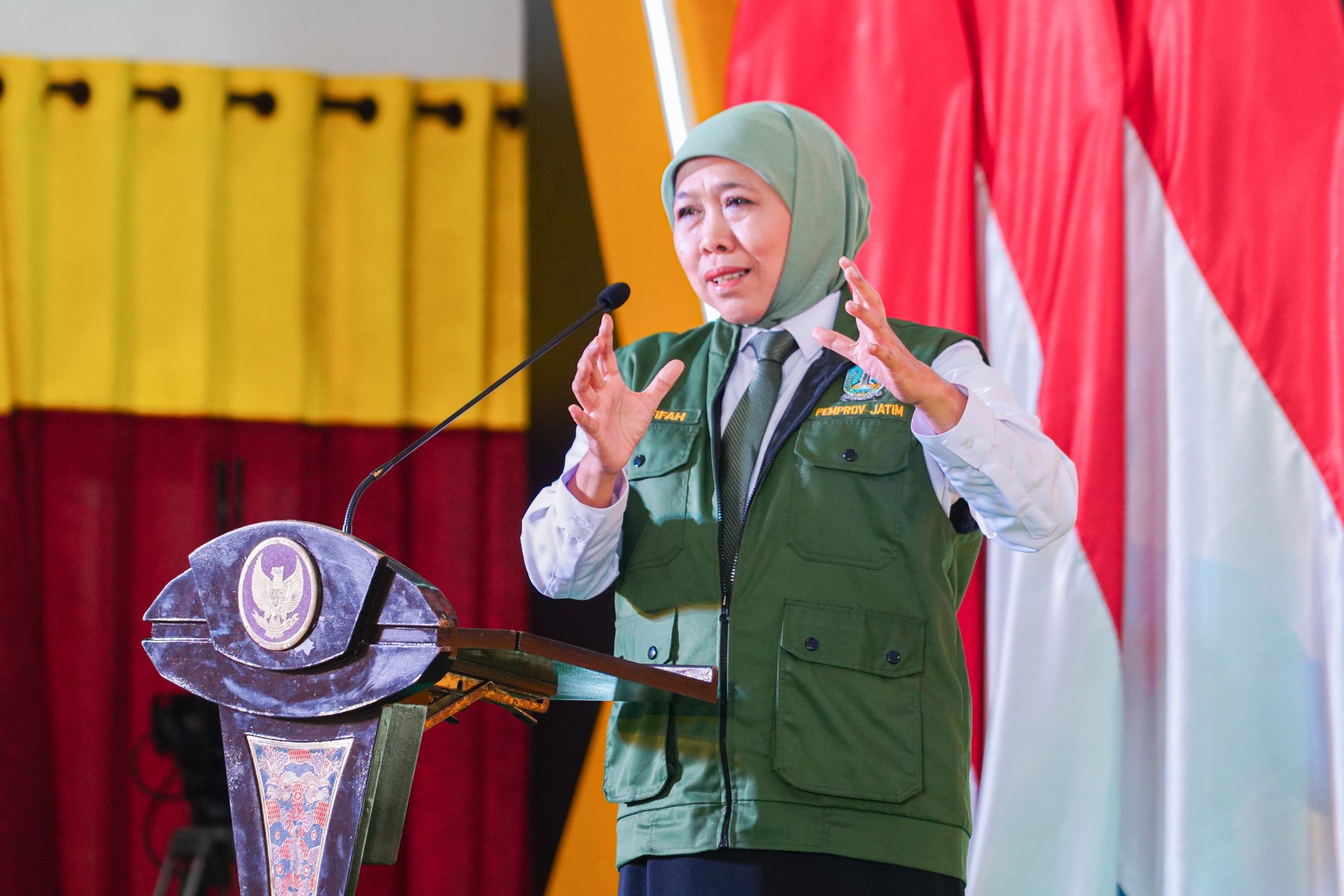 Tutup Jatim Retreat 2025, Gubernur Khofifah Tegaskan Komitmen Bersama Implementasi Asta Cita dan Nawa Bhakti Satya  Wujudkan Gerbang Baru Nusantara