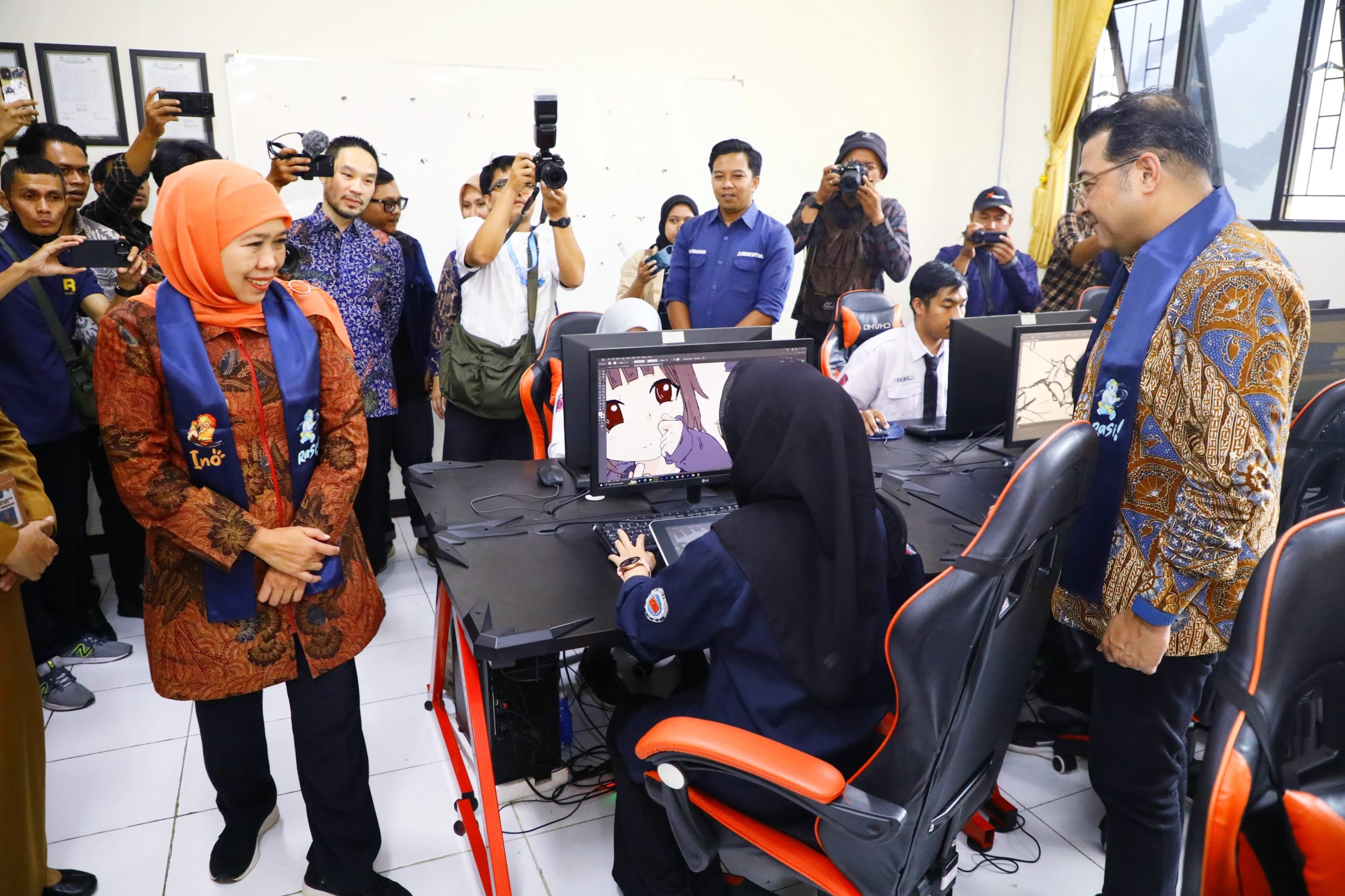 Gubernur Khofifah Optimis Cyber Defense Academy KEK Singhasari Jadi Kiblat Pertahanan Siber di Asia Tenggara