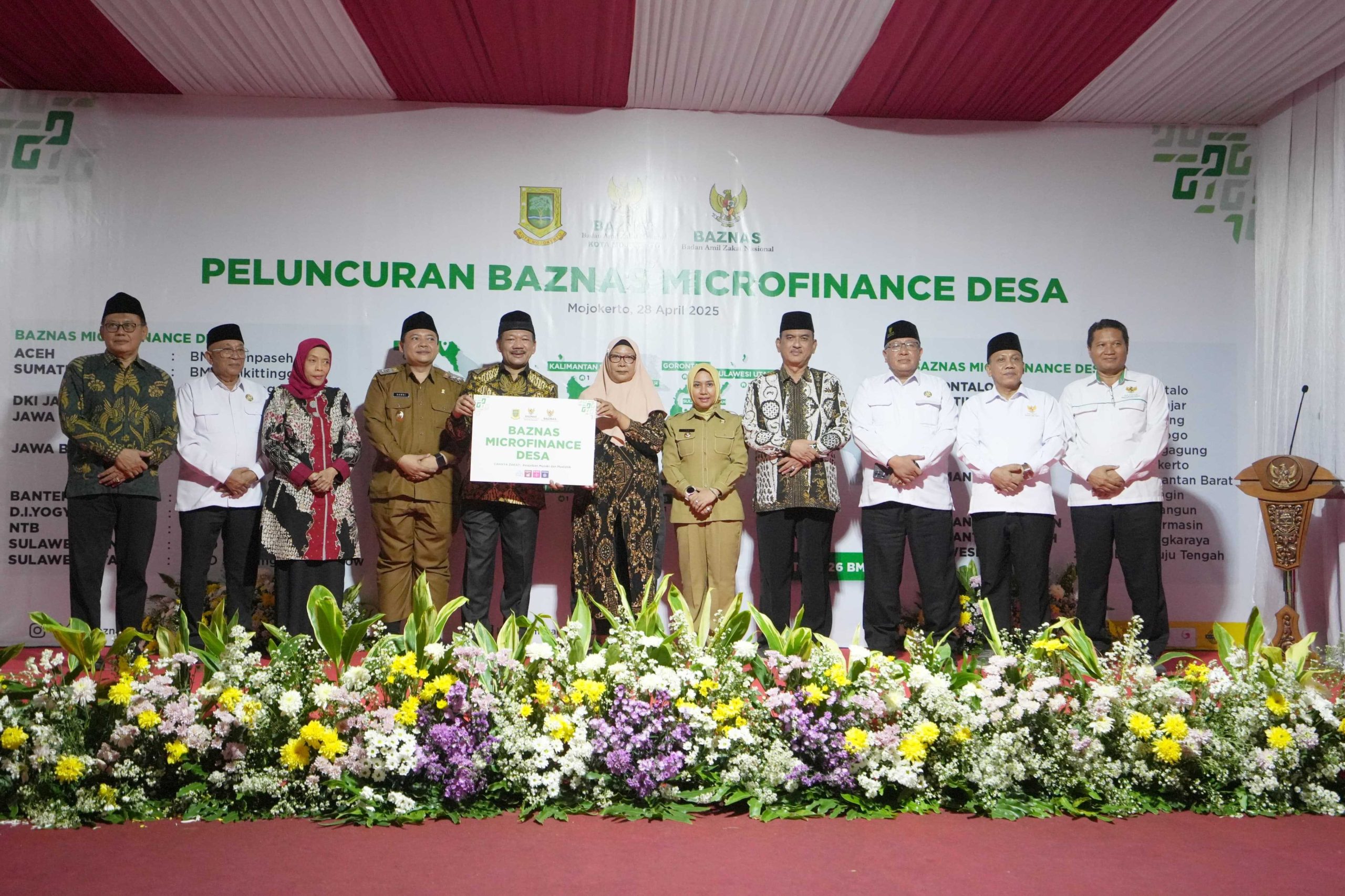 Baznas Microfinance Desa Resmi Diluncurkan Di Kota Mojokerto, Ning Ita: Perkuat UMKM Dan IKM Lokal