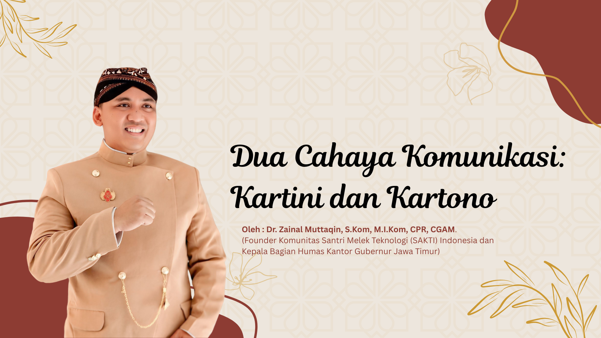 Dua Cahaya Komunikasi: Kartini dan Kartono