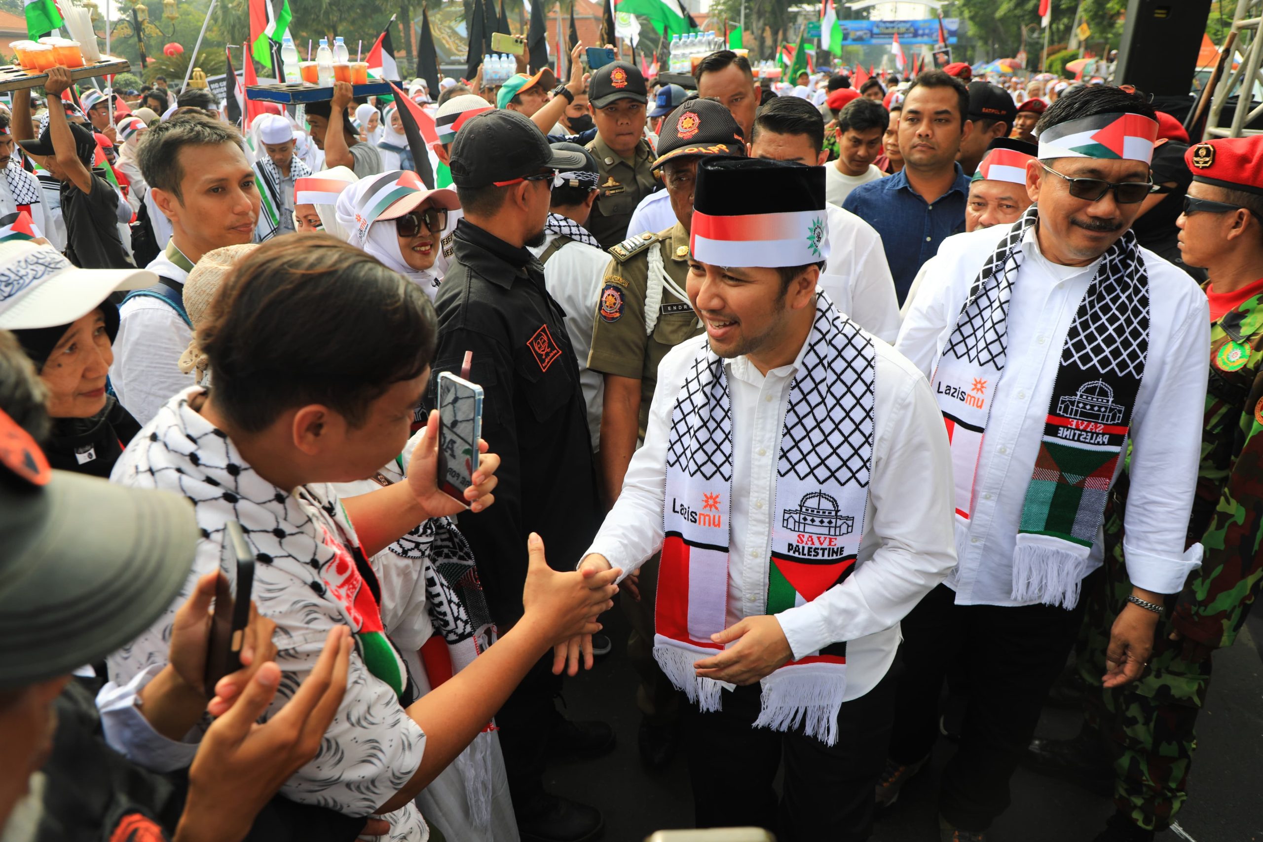 Orasi Aksi Damai Bela Palestina, Wagub Emil Serukan Solidaritas Kemanusiaan