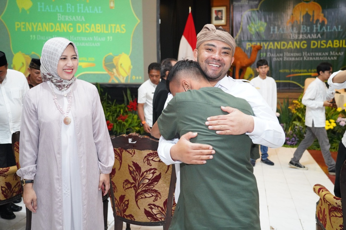 Halal Bi Halal Bersama Penyandang Disabilitas Se-Kota Batu
