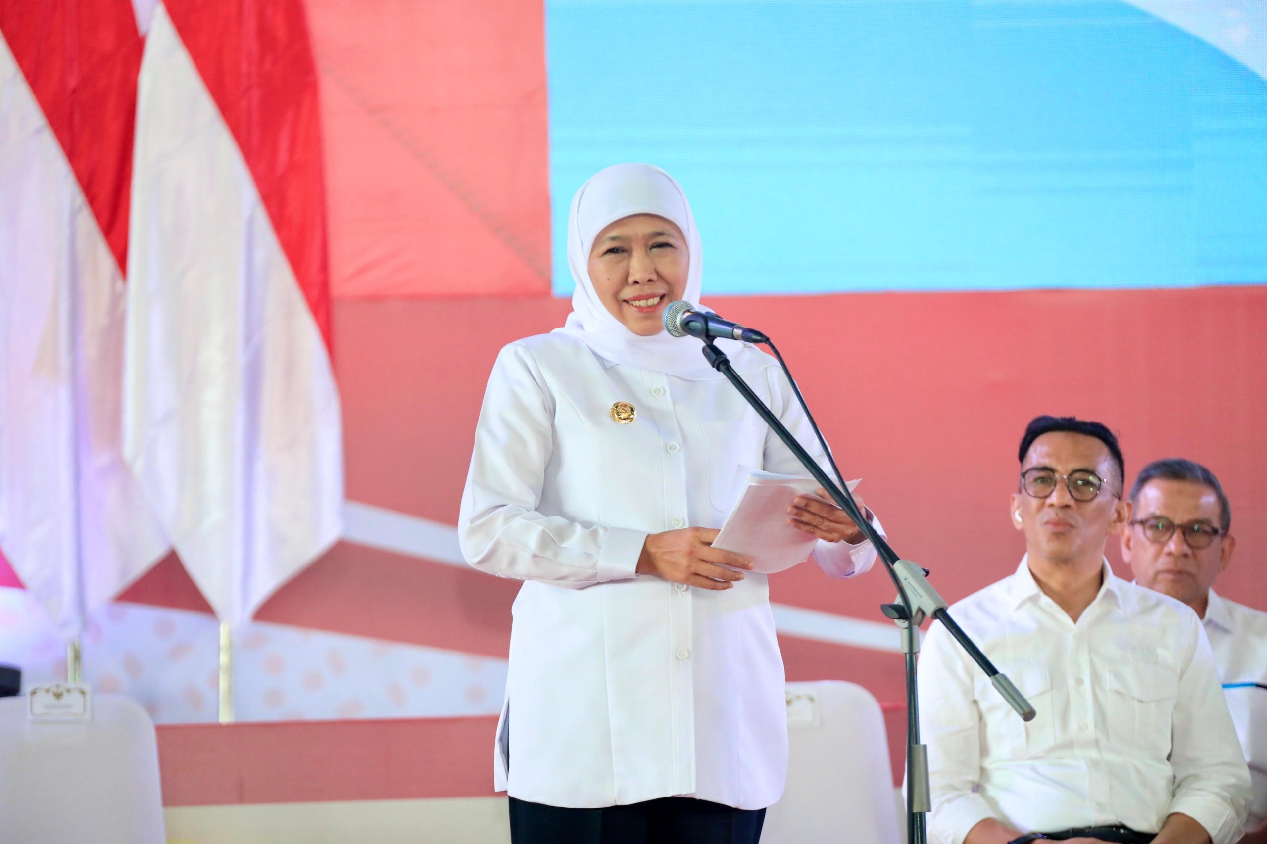 Gubernur Khofifah Tegaskan Komitmen Jawa Timur Garda Terdepan Wujudkan Koperasi Desa/Kelurahan Merah Putih