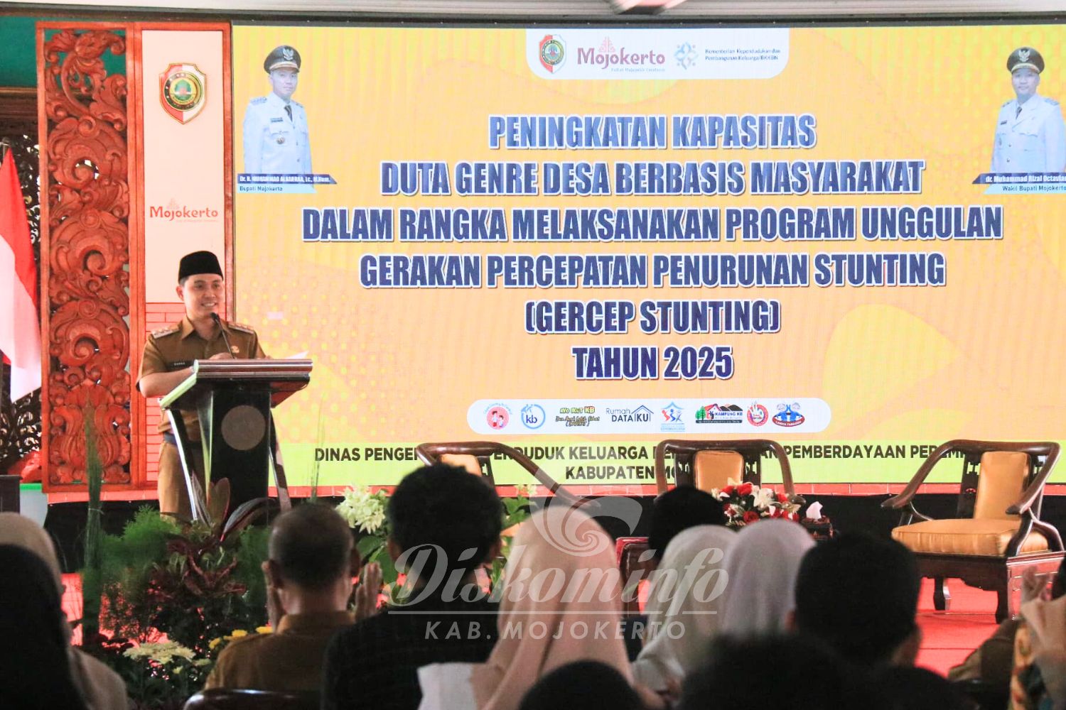 Duta Genre Desa Diperkuat, Pemkab Mojokerto Genjot Program Gercep Stunting 2025