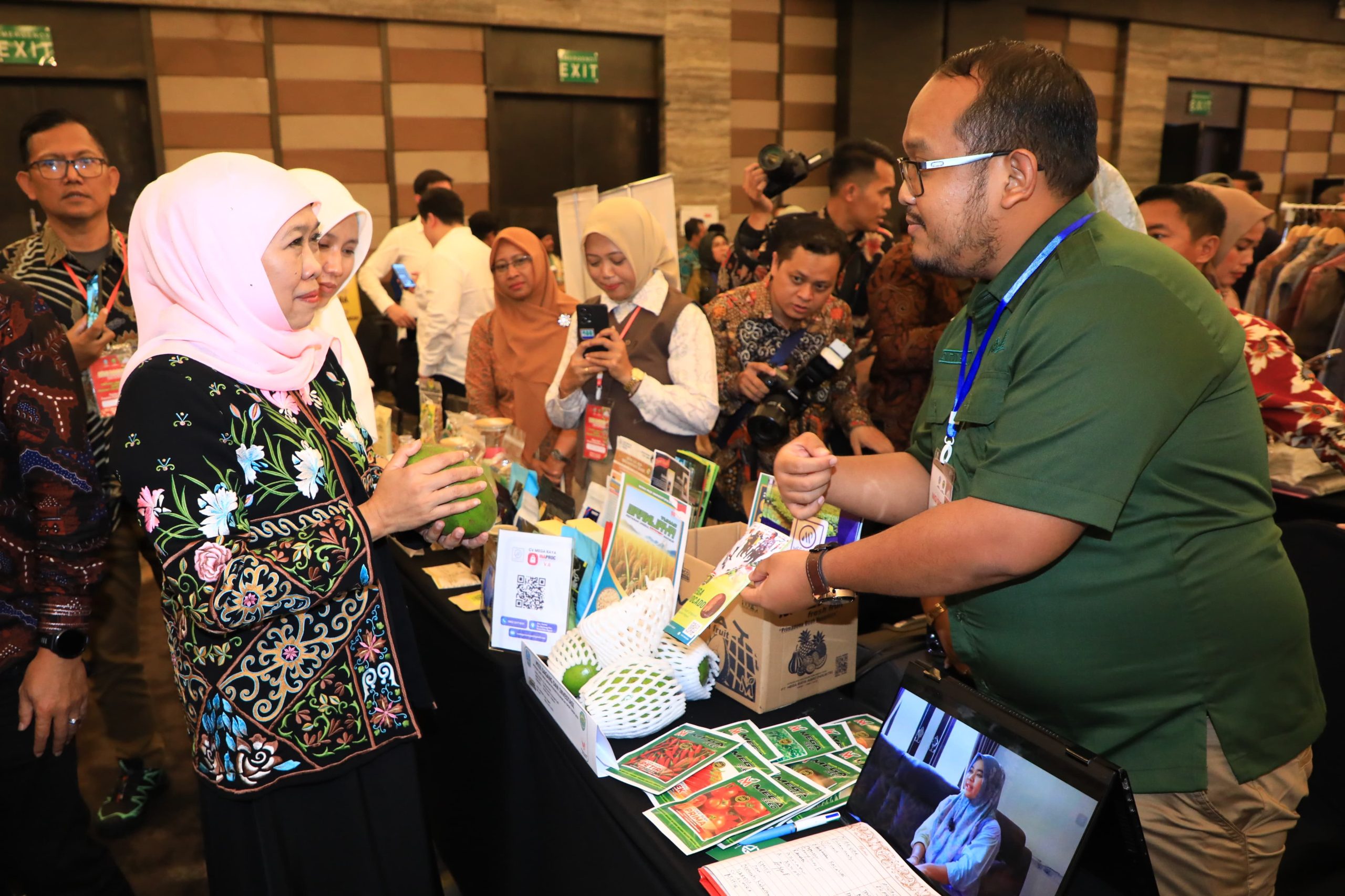 Transaksi Misi Dagang di Kaltim Tembus Rp 1 Triliun Lebih, Gubernur Khofifah Optimis Kuatkan  Pasar Dalam Negeri