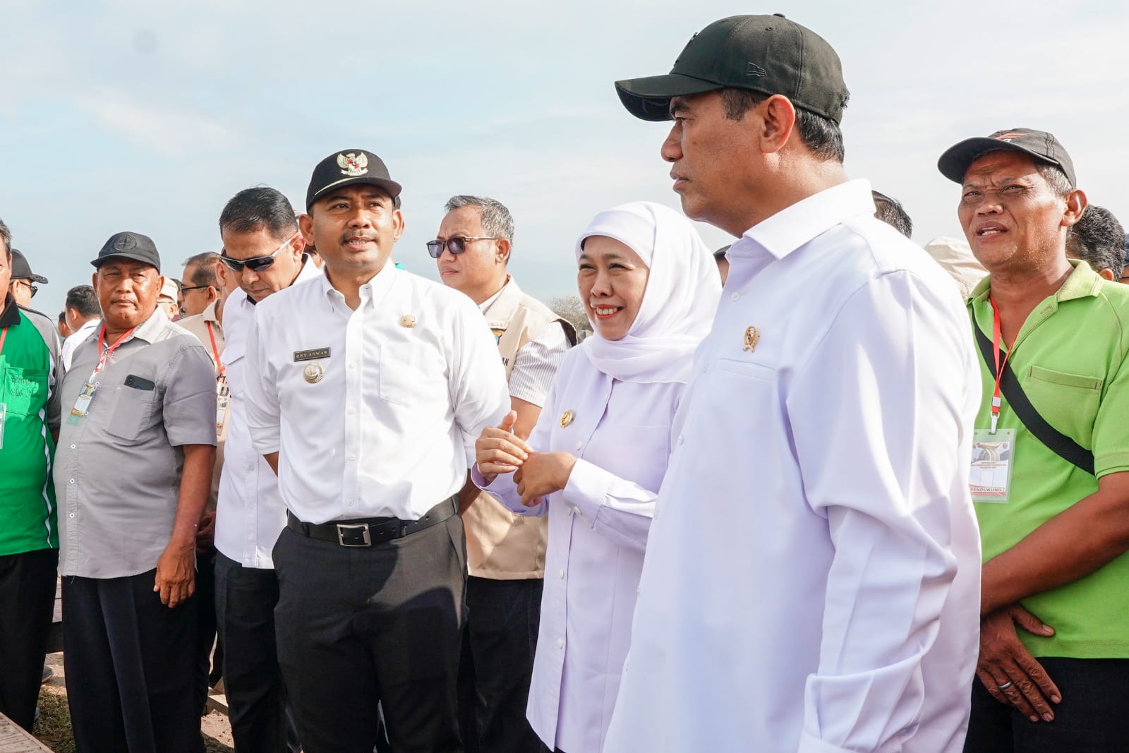Dampingi Wapres RI  Tanam Padi Dan Tinjau Pabrik Beras di Ngawi, Gubernur Khofifah Tunjukkan Keunggulan Produktivitas Padi Ngawi