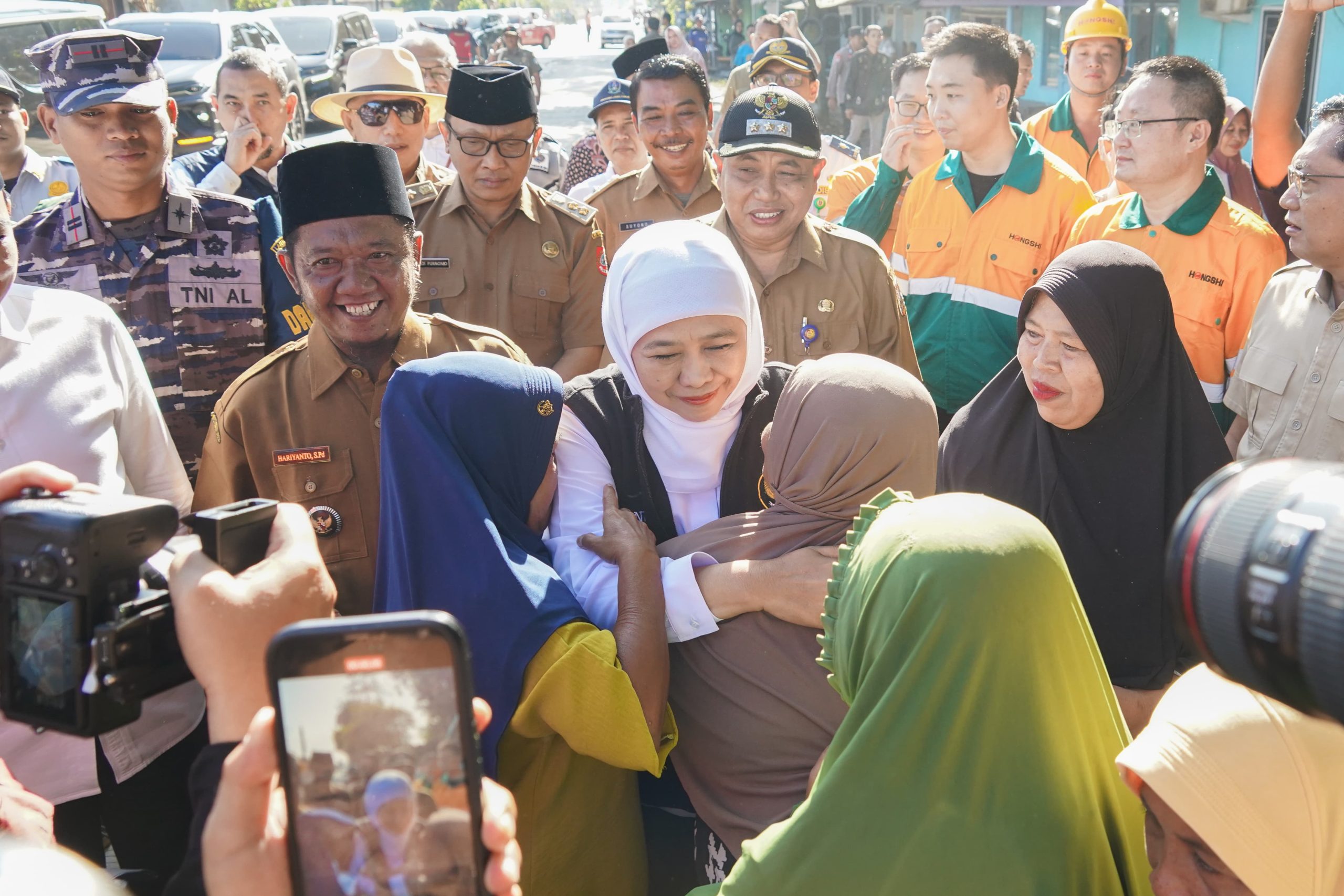 Gubernur Khofifah Canangkan Pembangunan Jalan Strategis Rambipuji-Puger Sepanjang 7,5 KM senilai 24 M