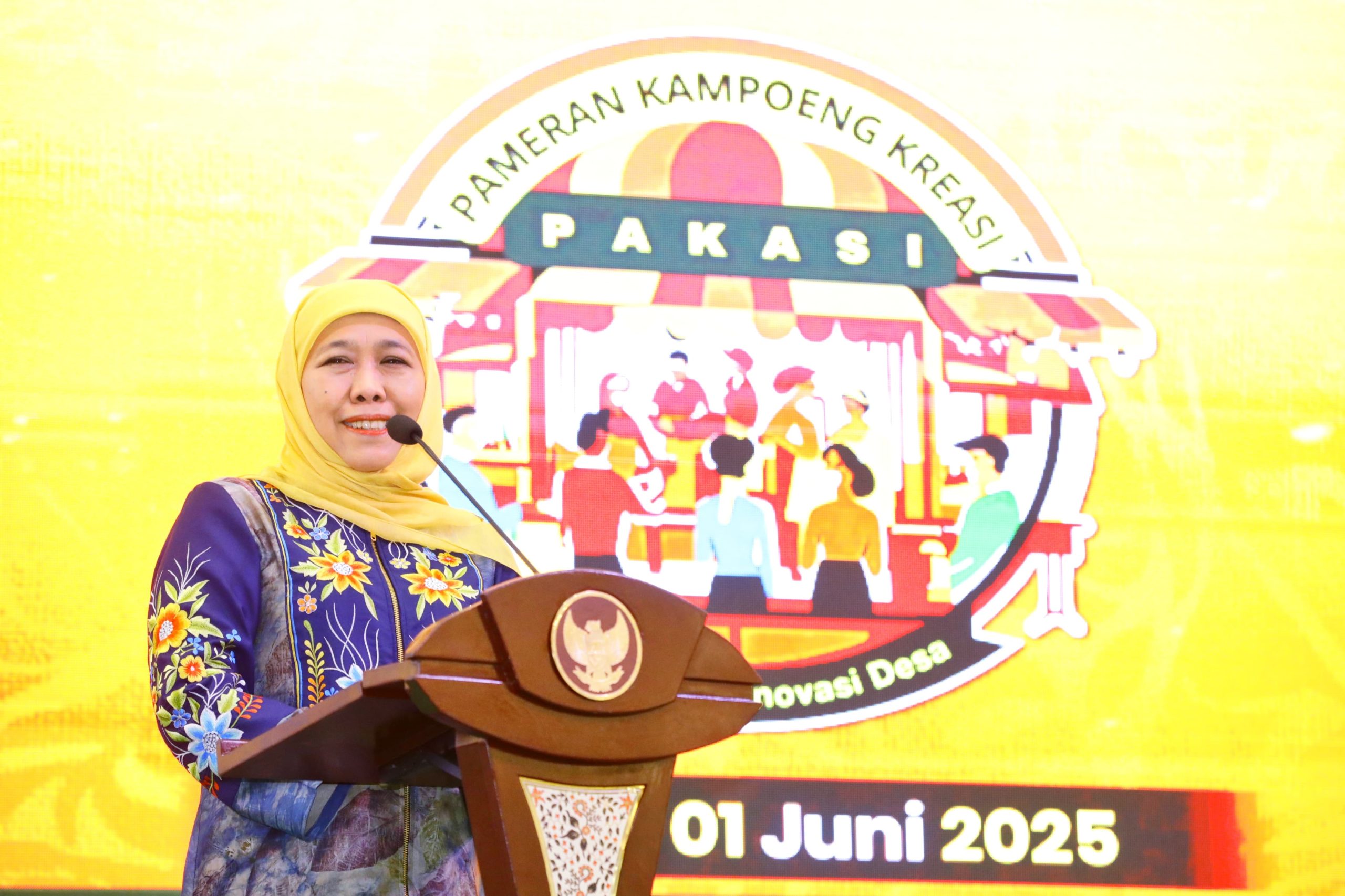 Gubernur Khofifah Optimis BUMDes Mampu Jadi Motor Penggerak Kemandirian dan Kesejahteraan Masyarakat Desa di Jatim