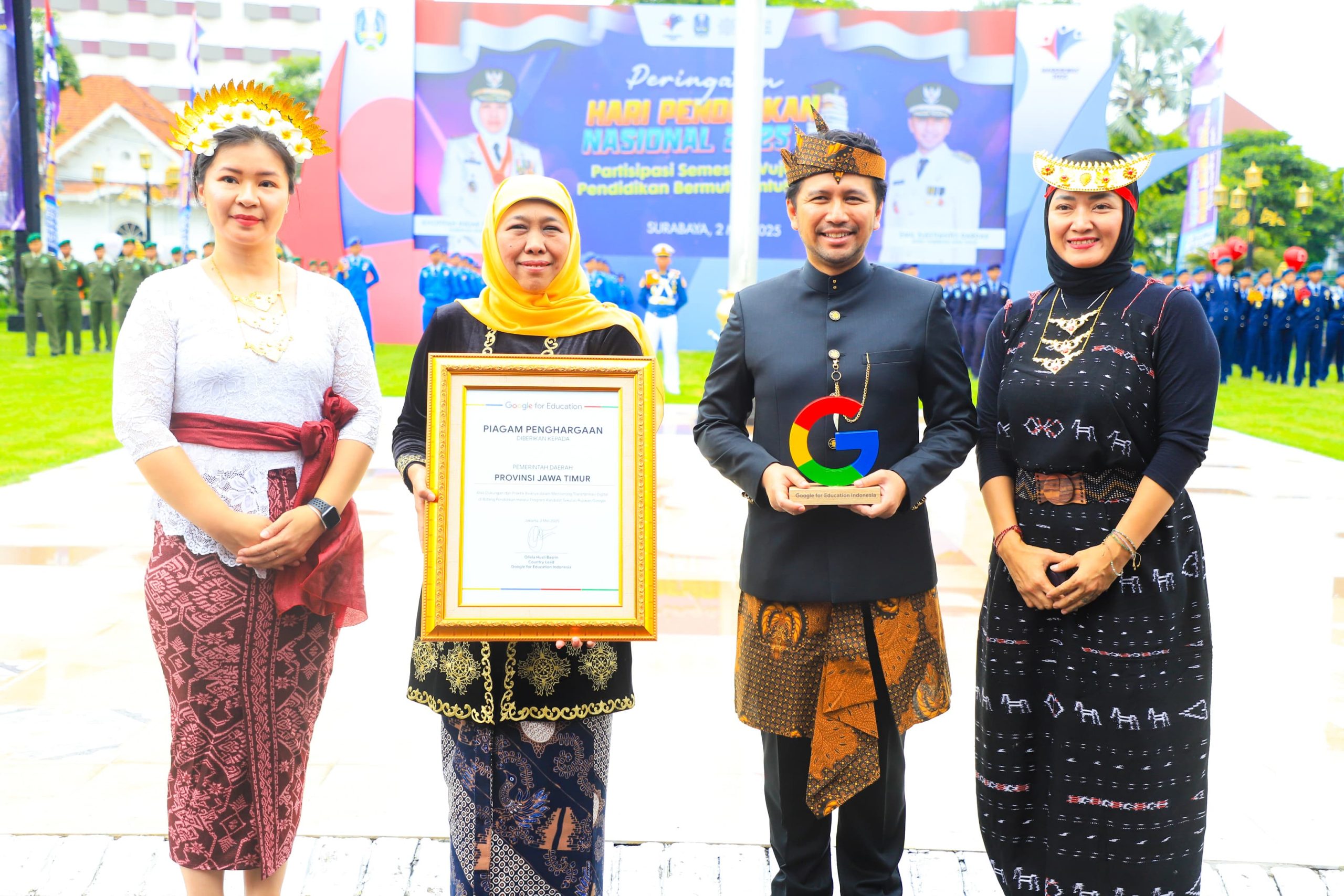 Google Nobatkan Jatim  sebagai Pelopor Transformasi Digital Pendidikan, Gubernur Khofifah Optimis Jadi Role Model Daerah Lain