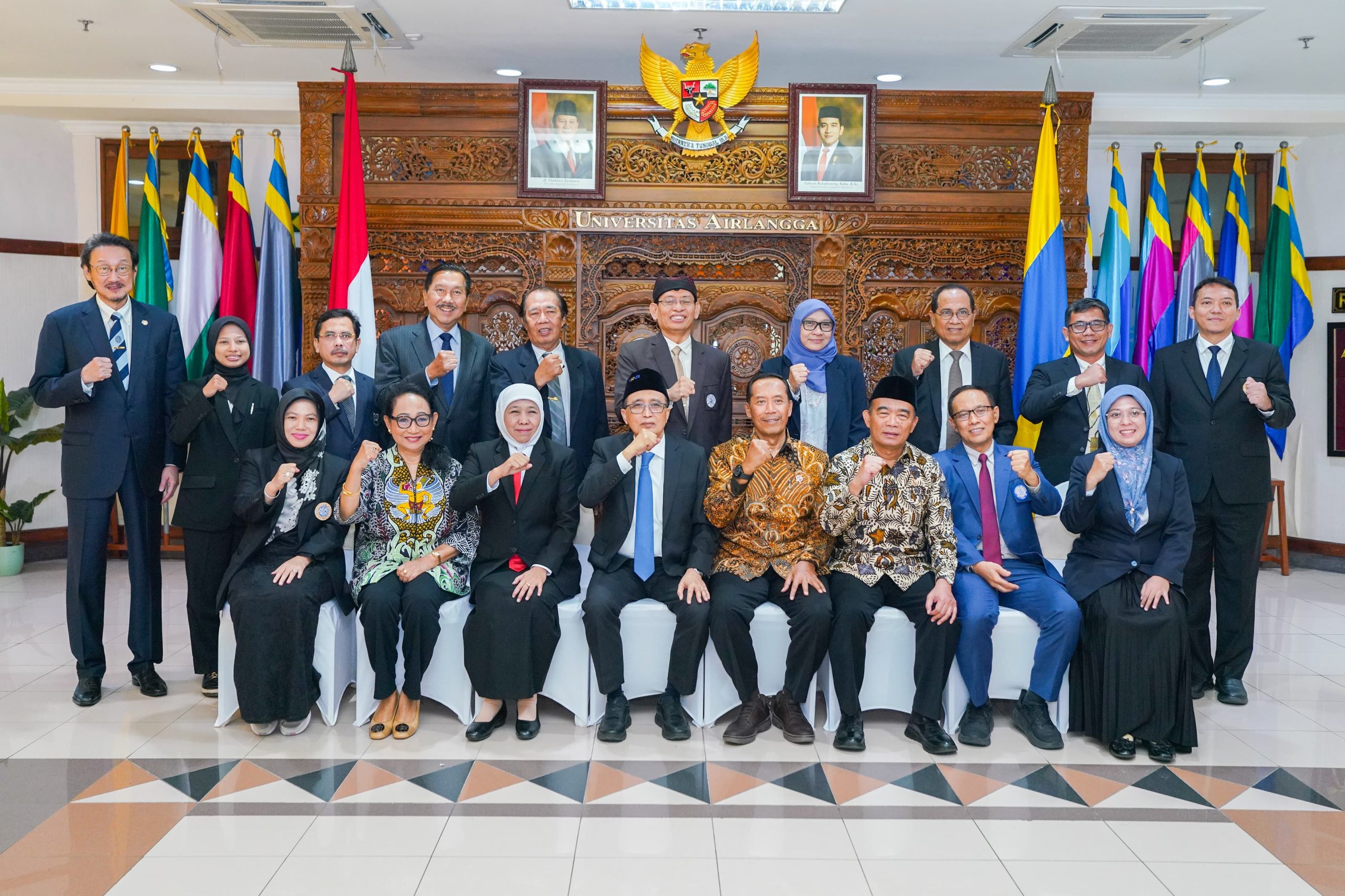 Prof Madyan Terpilih Jadi Rektor UNAIR 2025-2030, Gubernur Khofifah Ucapkan Selamat dan Harapkan UNAIR Semakin Terkemuka di Level Internasional