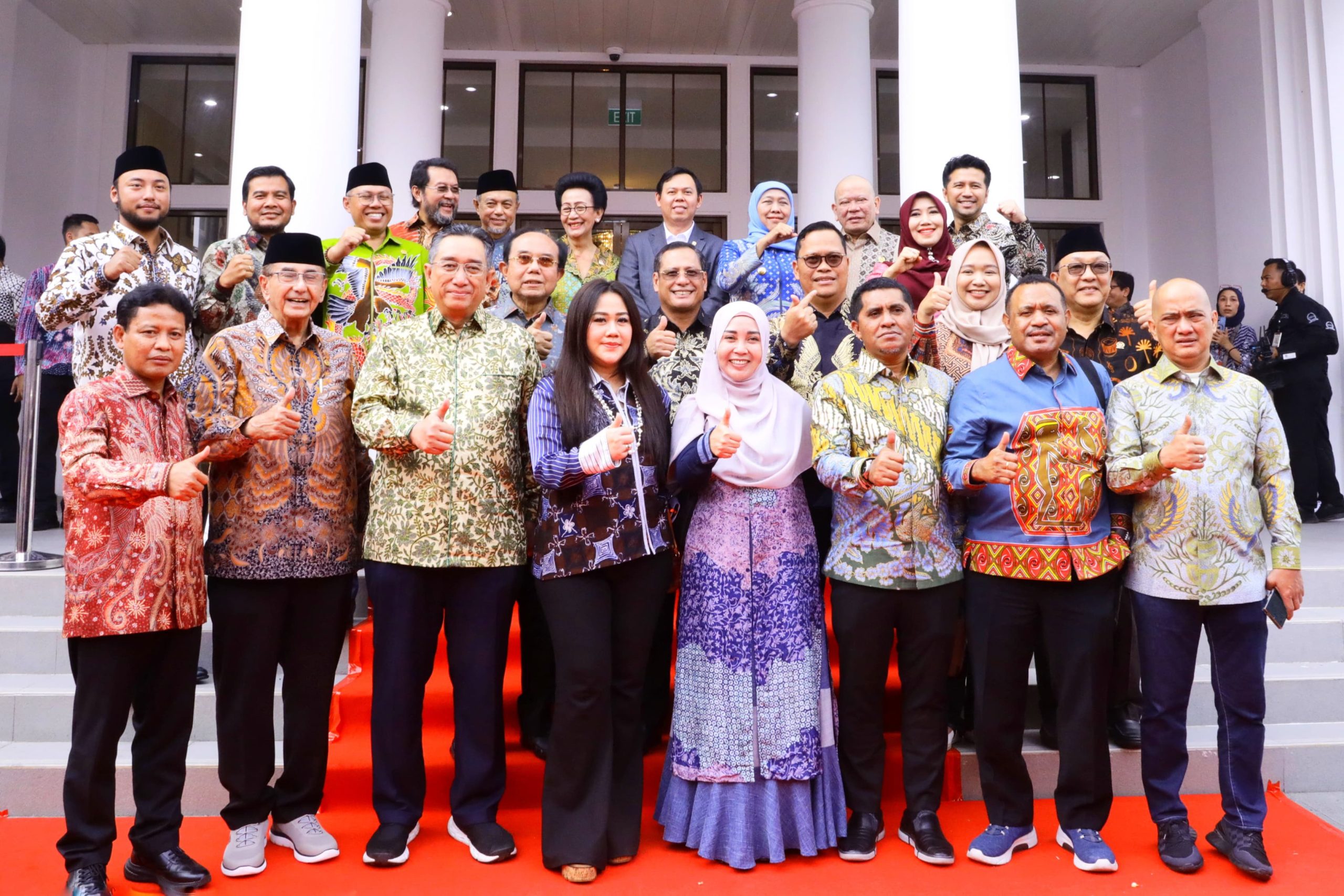 Bersama Ketua DPD RI , Gubernur Khofifah Resmikan Kantor DPD RI Jatim, Kini Saluran Aspirasi Lebih Dekat dengan Masyarakat