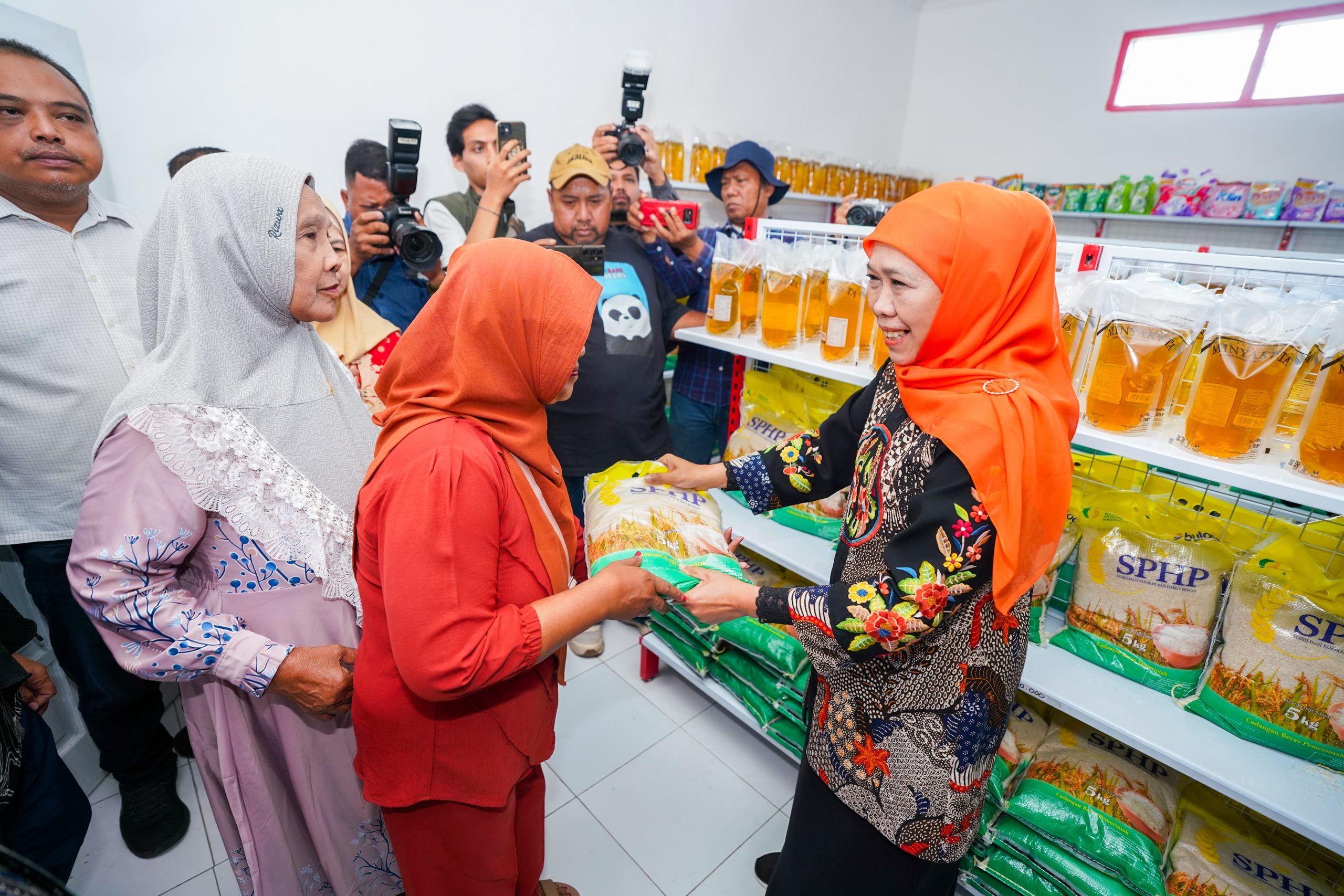 Jelang Peluncuran Serentak oleh Presiden, Gubernur Khofifah Pastikan KDMP Kupang Jabon Siap Beroperasi Jadi Mitra UMKM