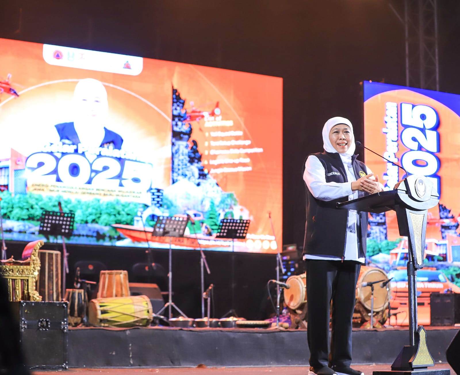 Perkuat Kesiapsiagaan Bencana, Gubernur Khofifah Apresiasi BPBD Se-Jawa Timur yang Siap Sigap dan Tangguh Hadapi Bencana