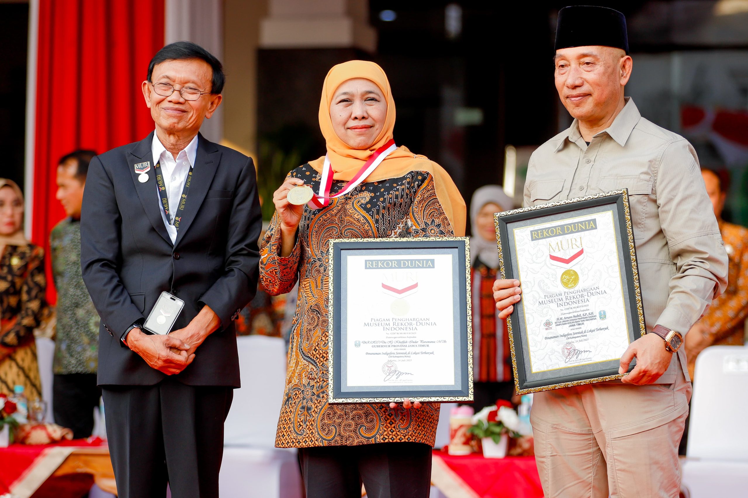 Gubernur Khofifah Ajak HKTI Wujudkan Kedaulatan Pangan dari Jawa Timur