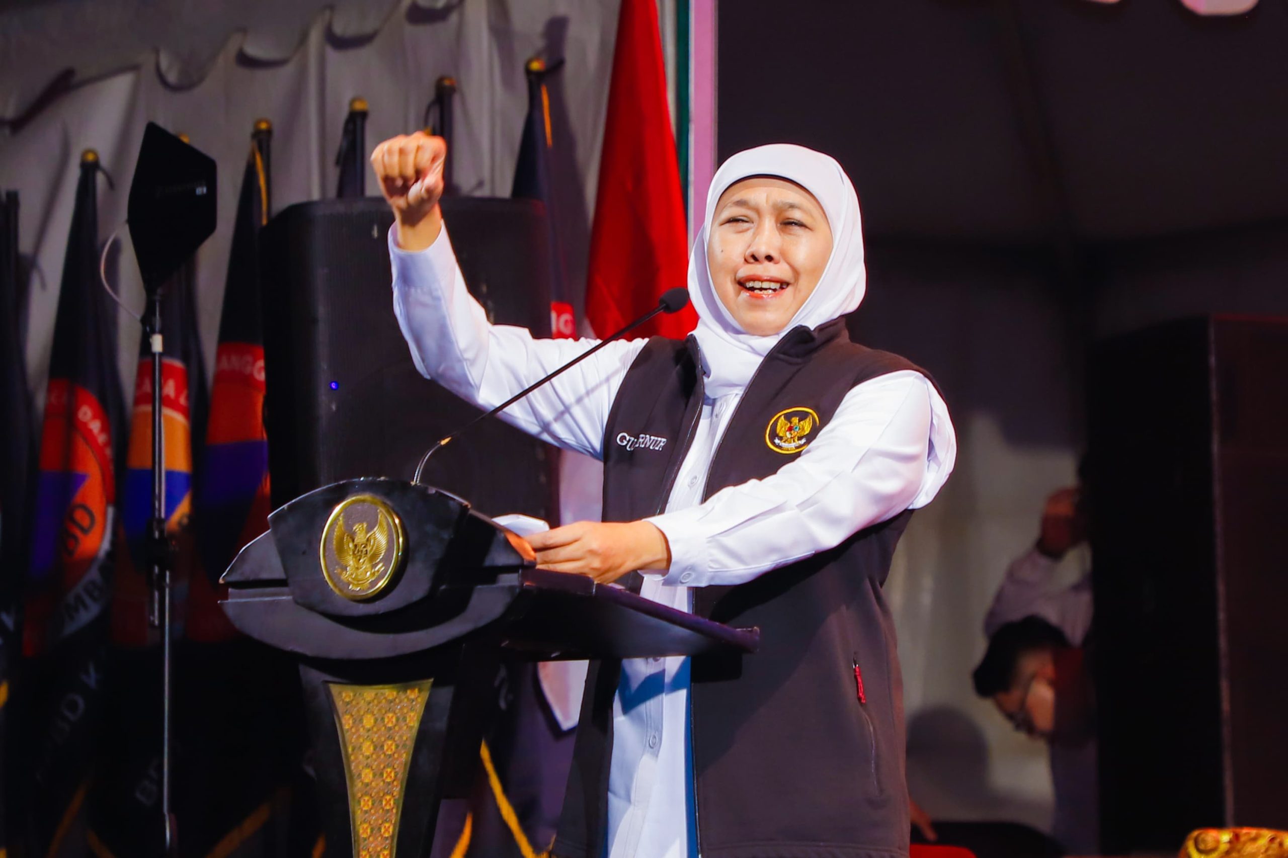 Perkuat Kesiapsiagaan Bencana, Gubernur Khofifah Apresiasi BPBD Se-Jawa Timur yang Siap Sigap dan Tangguh Hadapi Bencana