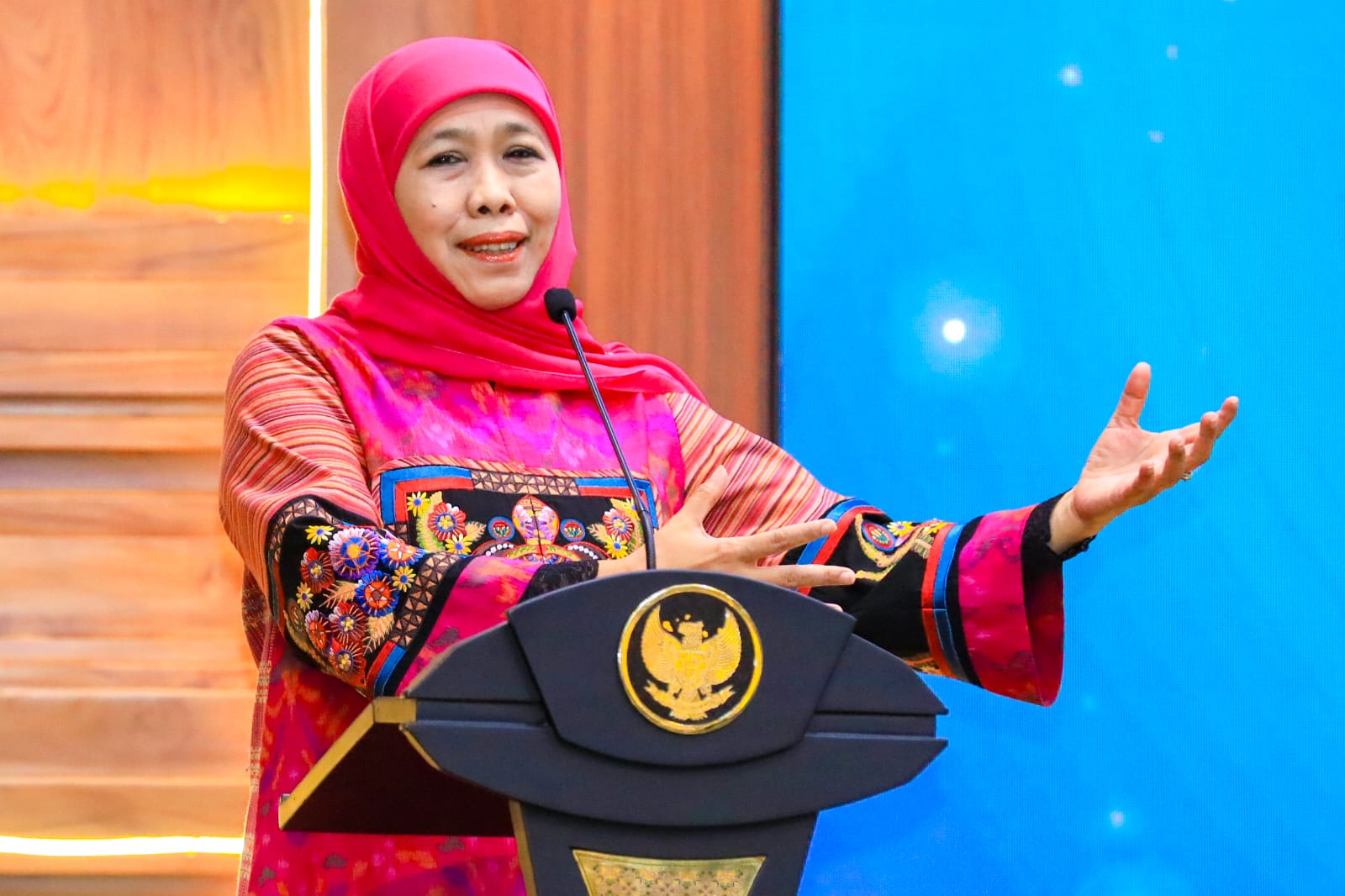 Terima Kunker Komite II DPD RI, Gubernur Khofifah Paparkan Keunggulan Jatim Sebagai Episentrum Bumi Majapahit