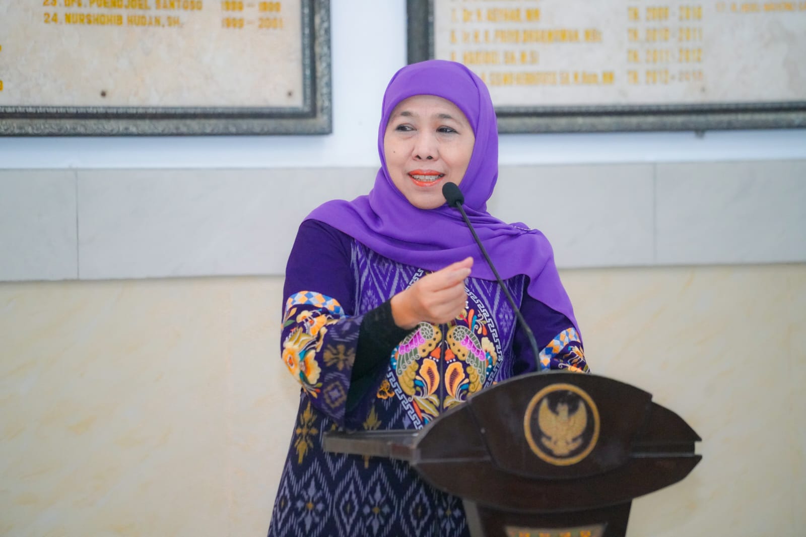 Di Hadapan Rektor Perguruan Tinggi PGRI Se-Indonesia, Gubernur Khofifah Tegaskan Komitmen Wujudkan SDM Unggul di Jatim Jemput Indonesia Emas