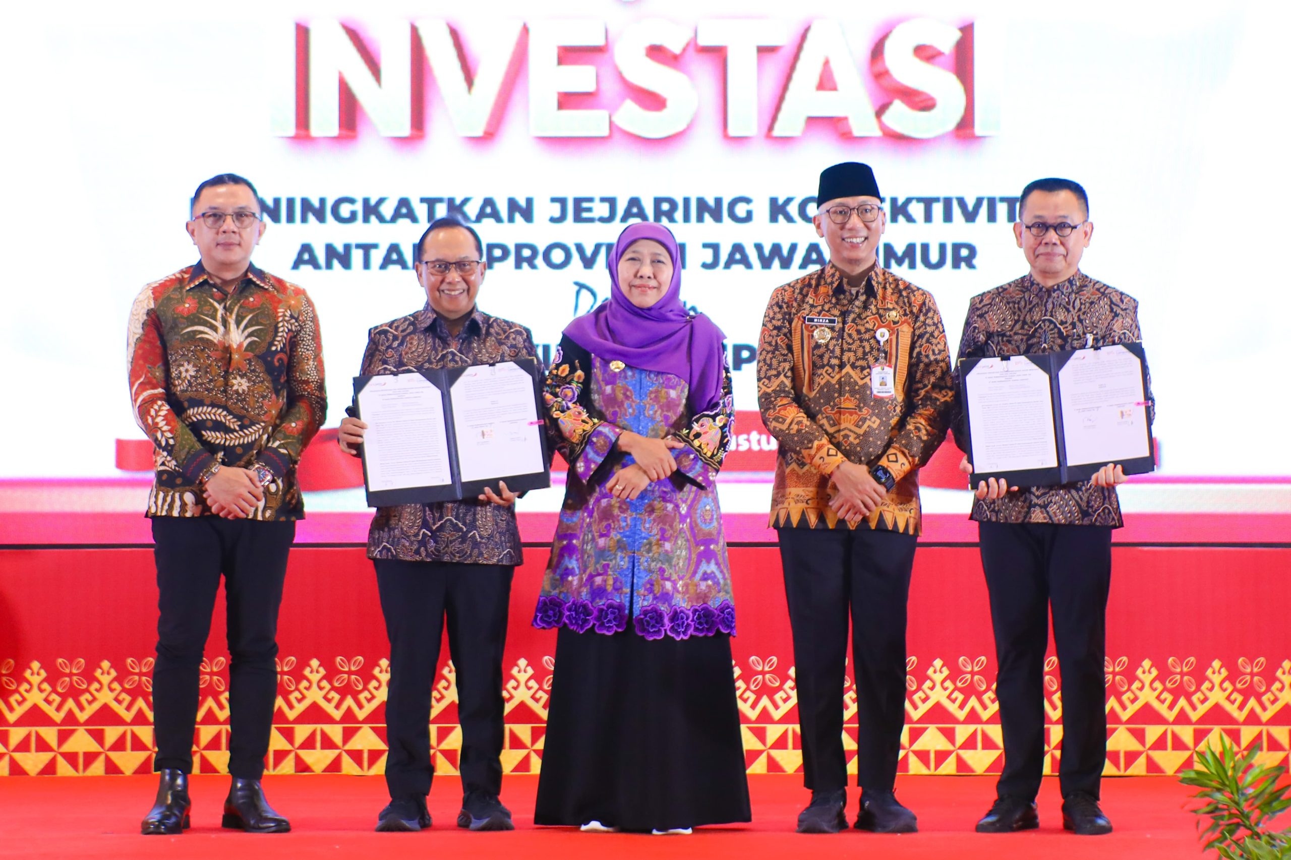 Gubernur Khofifah Pimpin Misi Dagang Jatim-Lampung Bukukan Transaksi Rp1,055 Triliun Lebih, Optimis Kuatkan  Pasar Dalam Negeri