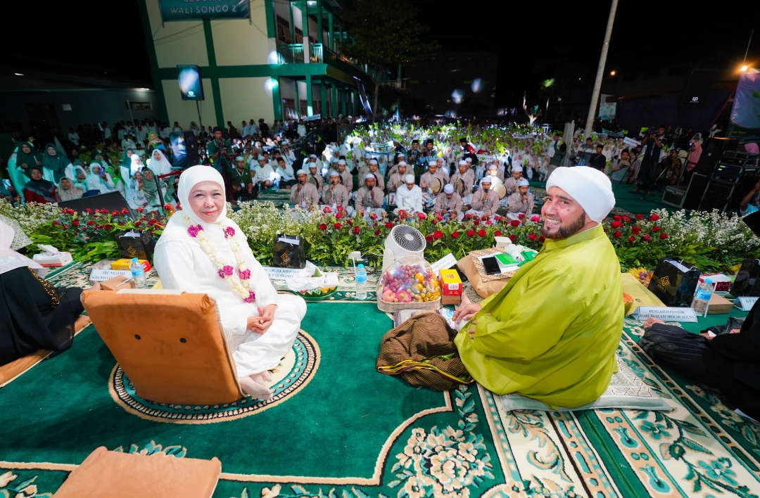 Pemprov Jatim Gelar Dzikir , Sholawat dan Doa Mensyukuri 80 Tahun Indonesia Merdeka