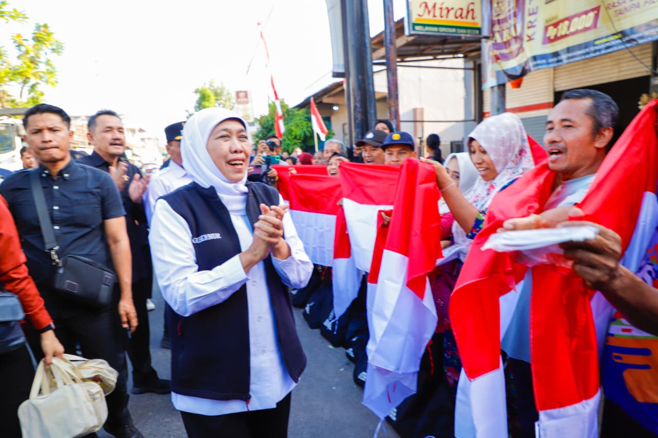Gubernur Khofifah Terbitkan SE Cegah Gangguan Keamanan, Tindak Lanjut Arahan