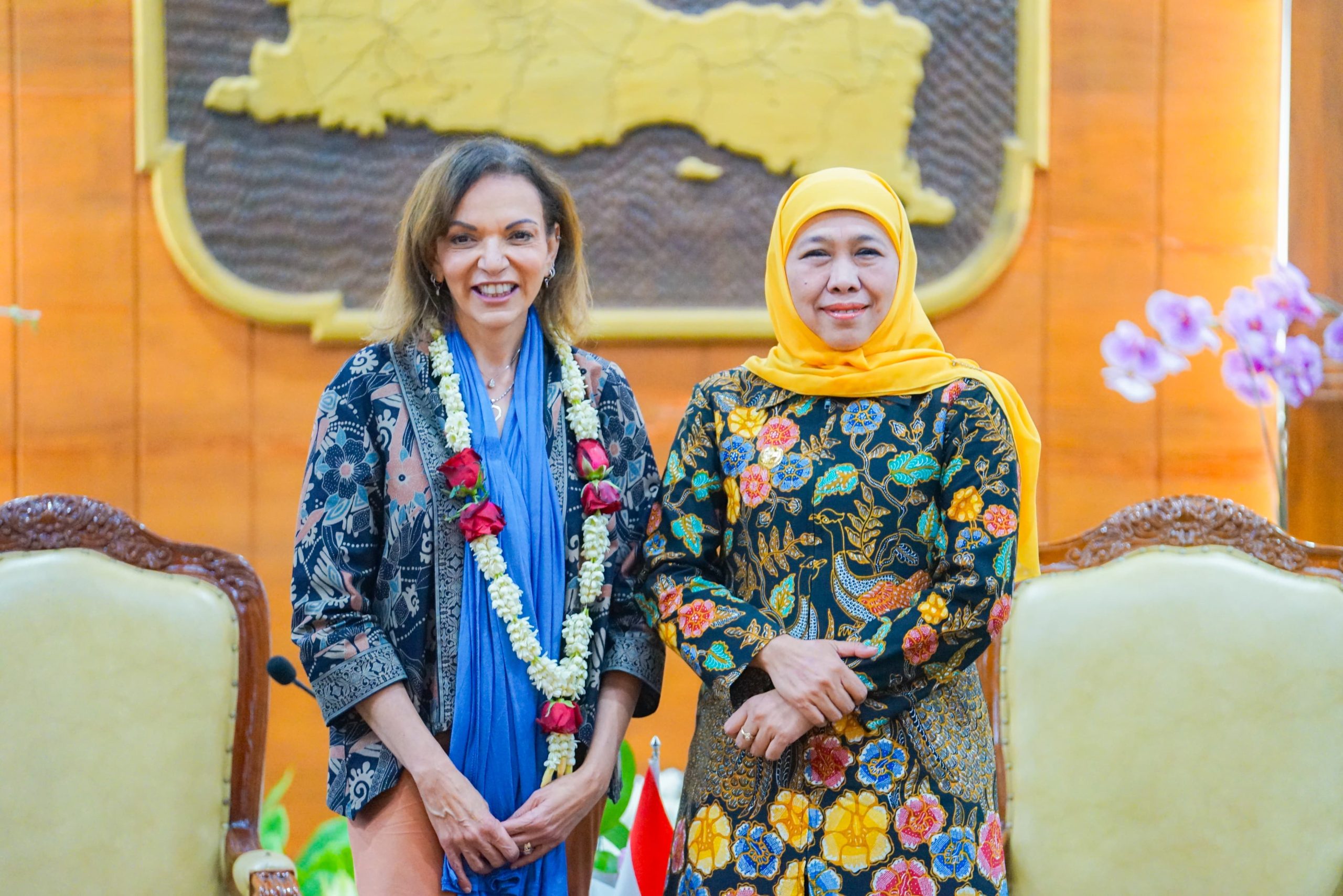 Gubernur Khofifah Gandeng Australia Perkuat Kerjasama Manajemen Koperasi-UKM, Supply Chain dan Ketahanan Pangan Jatim