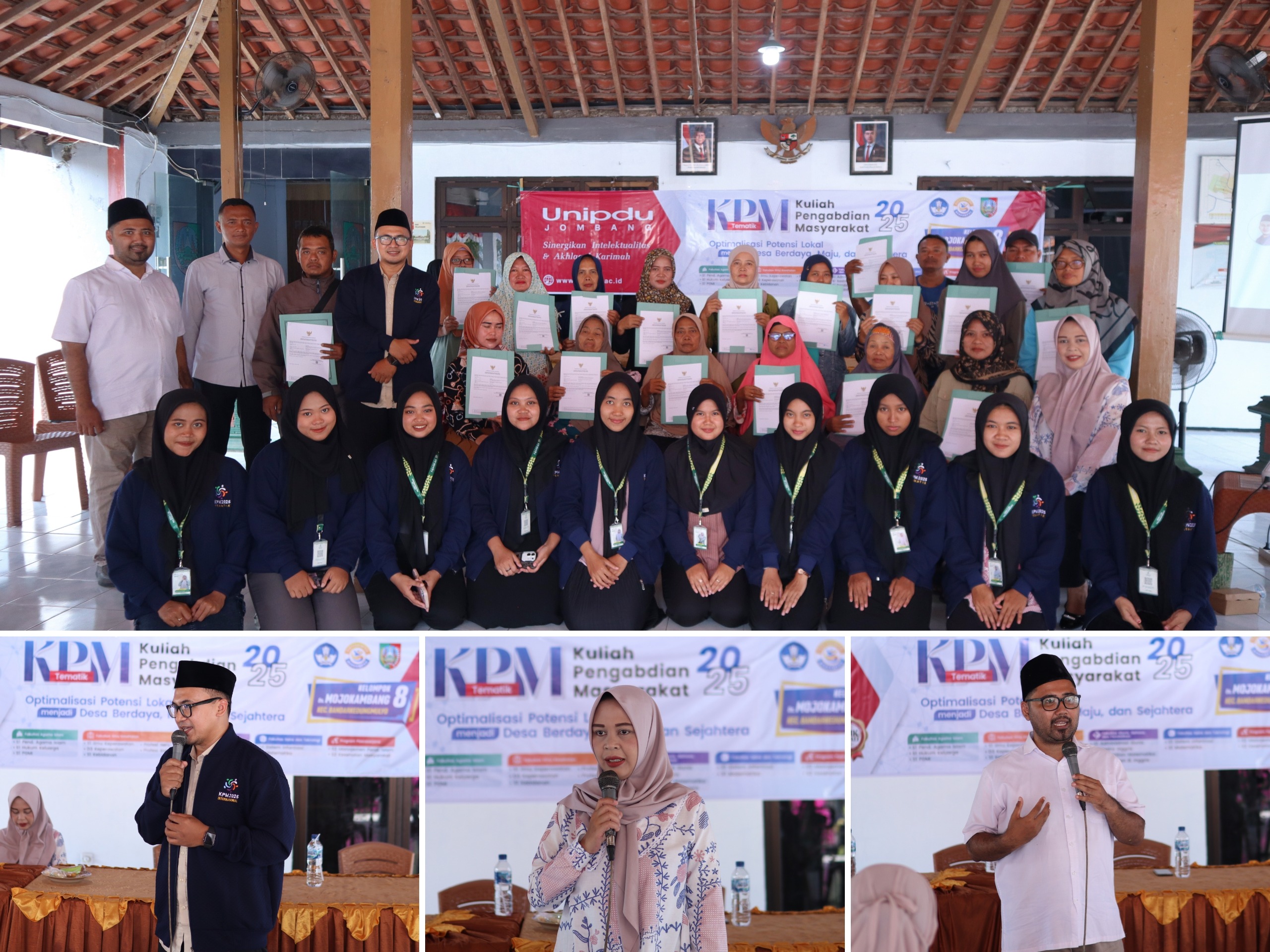 KPM UNIPDU FASILITASI NIB DAN SERTIFIKASI HALAL GRATIS UNTUK DUKUNG UMKM NAIK KELAS DI DESA MOJOKAMBANG