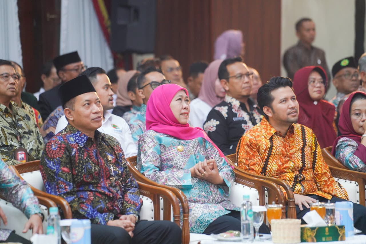 Gubernur Khofifah Dorong Revitalisasi Lapenkop, Buka Musywil Dekopinwil Jatim Bersama Menteri Koperasi