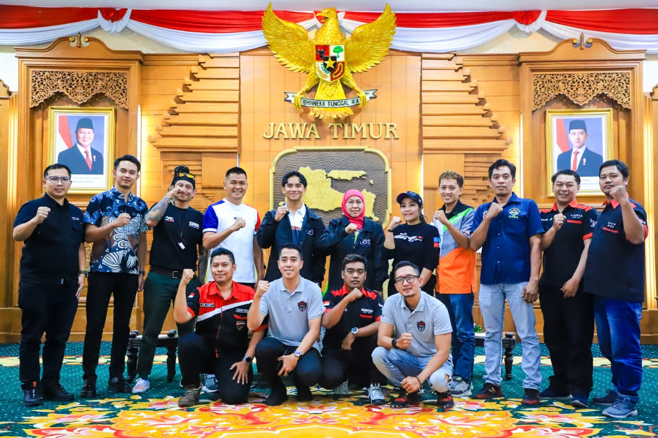 Gubernur Khofifah Beri Semangat Mario Aji Jelang Balapan Internasional, Minta Doa dari Warga Jatim