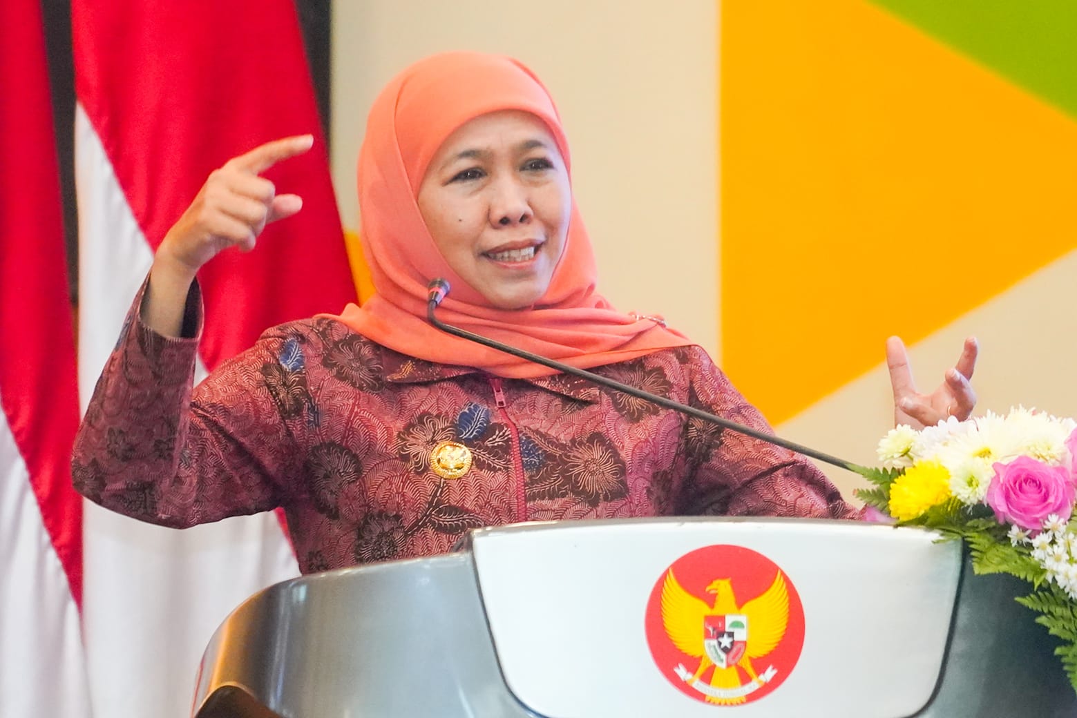 Tutup PKN II, Gubernur Khofifah Ajak Peserta Jadi Agen Perubahan untuk Sukseskan Ketahanan Pangan, MBG, dan Koperasi Merah Putih