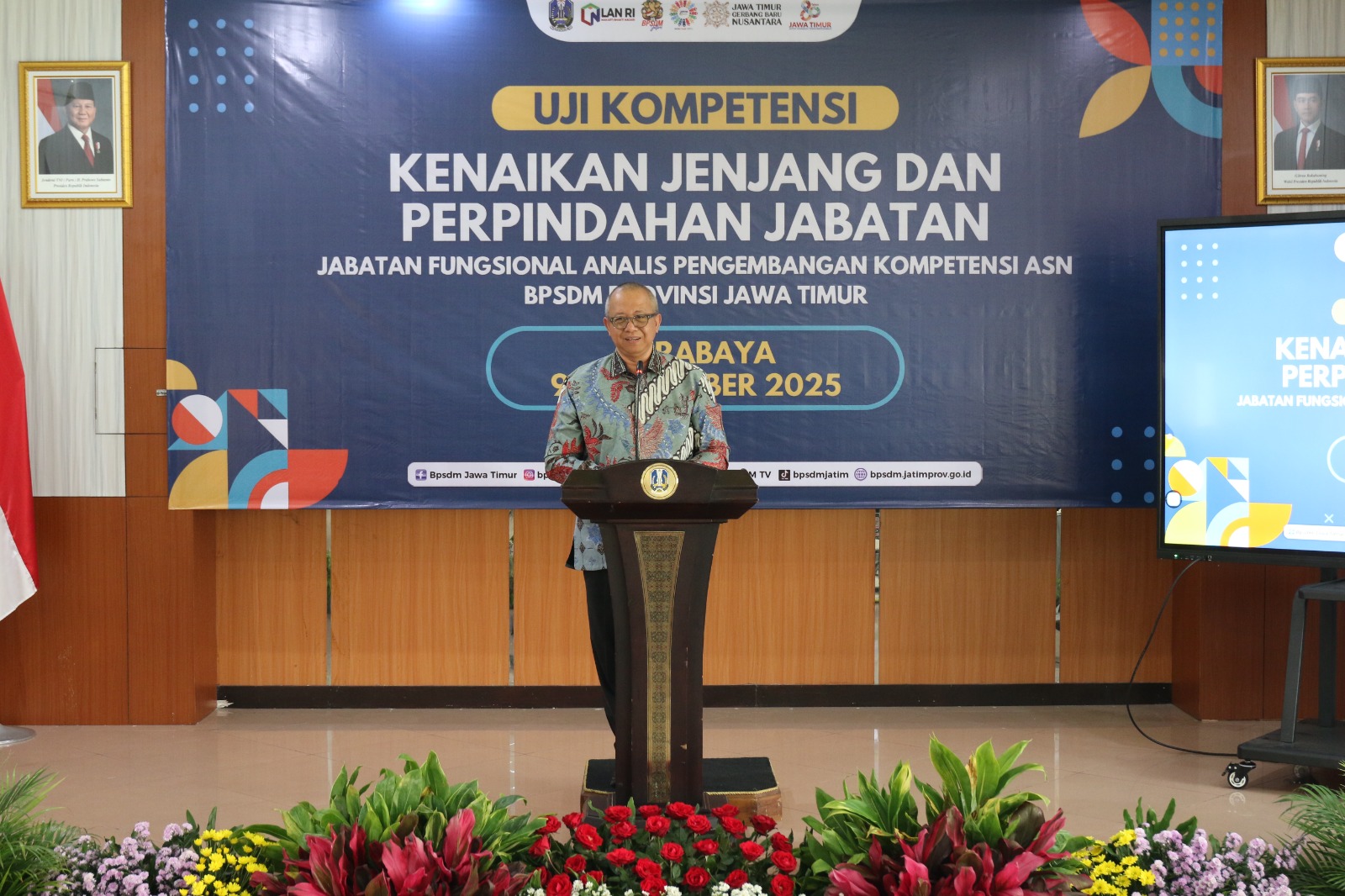 LAN-RI Tegaskan Peran Strategis Analis Bangkom, Wujudkan ASN Jawa Timur yang Kritis dan Melayani dengan Hati