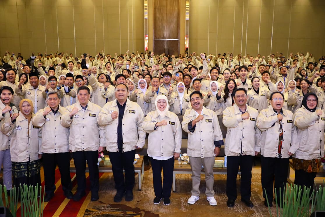 Gubernur Khofifah Canangkan 400 Patriot Integritas Muda, Tegaskan Pemuda Harus Jadi Garda Depan Antikorupsi