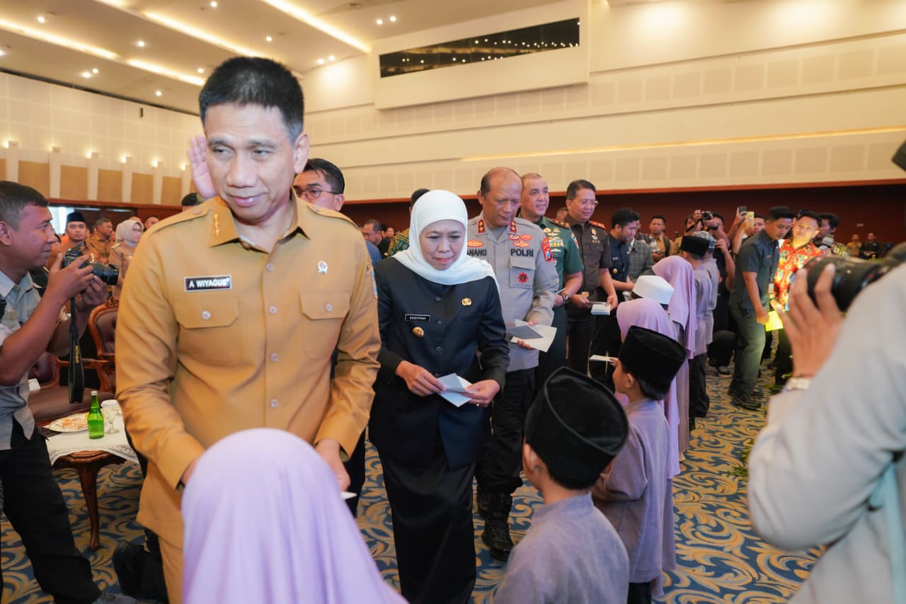 Gubernur Khofifah Tegaskan Semangat Rembug–Nyekrup Perkuat Stabilitas Keamanan Jawa Timur