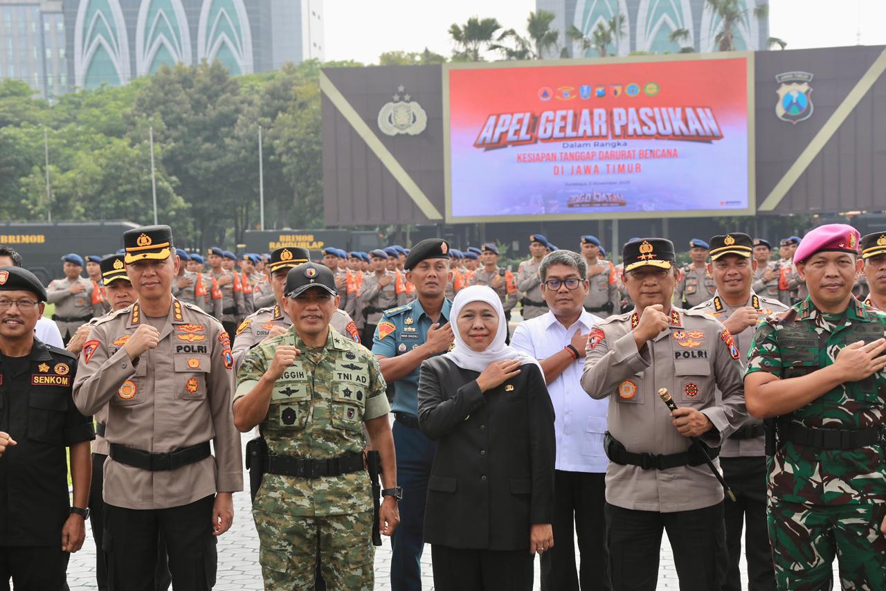 Gubernur Khofifah Serukan Penguatan Mitigasi Bencana Hidrometeorologi Jelang Puncak Musim Hujan di Jawa Timur