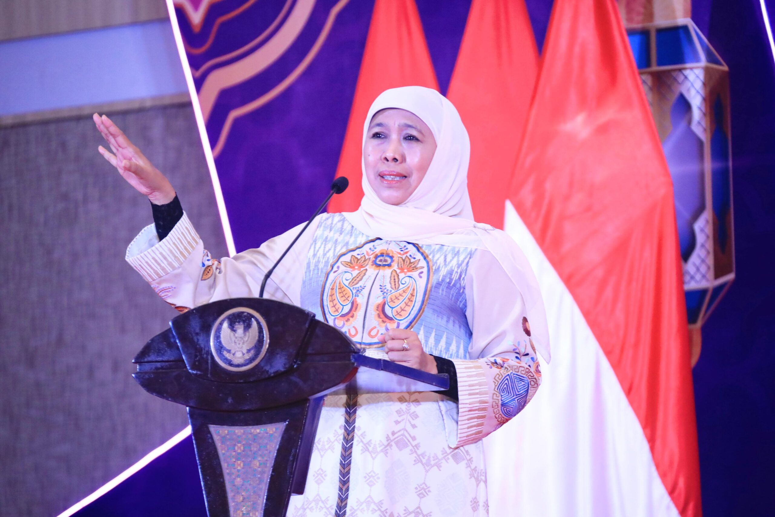 Gubernur Khofifah Optimis Jatim Ungguli Thailand dan Korea dalam Kompetisi Industri Halal Dunia
