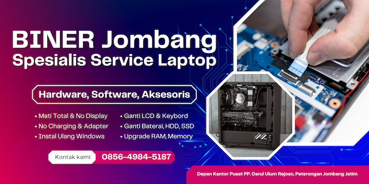 inilah Tempat Service Laptop Jombang – Cepat, Jujur, Bergaransi