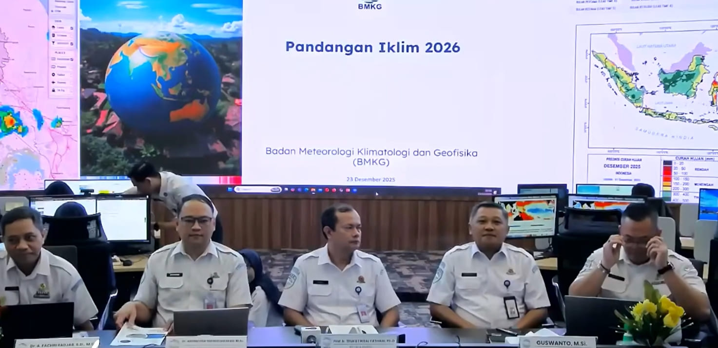 BMKG Sampaikan Pandangan Iklim 2026