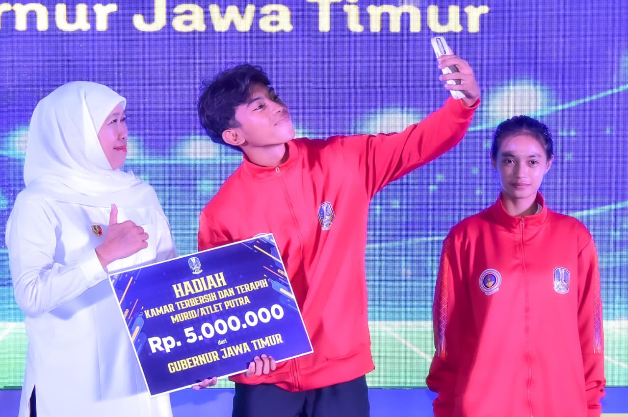 Gubernur Khofifah Resmikan Rehabilitasi SMANOR Sidoarjo, Optimis Cetak Atlet Dunia Berkarakter dan Berprestasi