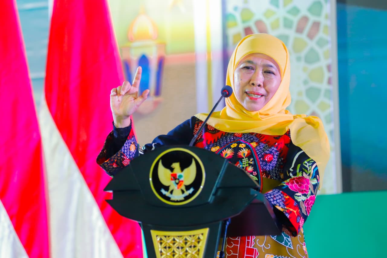 Gubernur Khofifah Dorong DMI Jatim Jemput Peluang Program Strategis Nasional Demi Kemandirian Masjid dan Kesejahteraan Jamaah