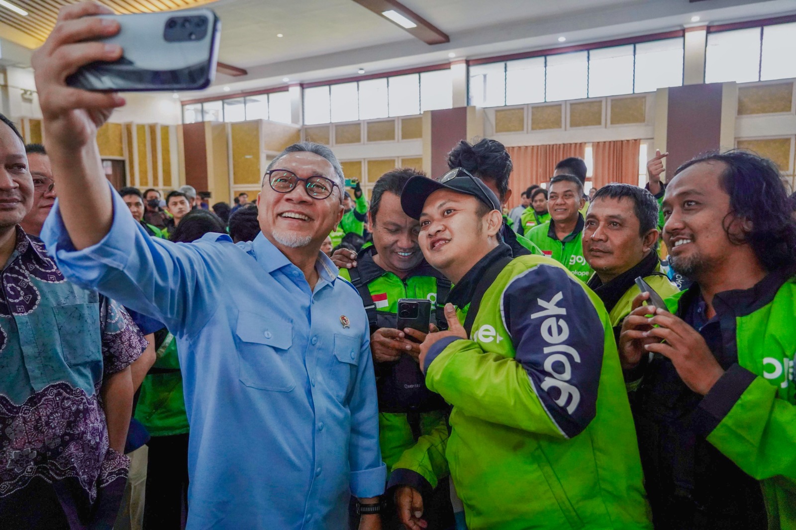 Pengemudi Ojol Harap Program Sembako Murah Berlanjut