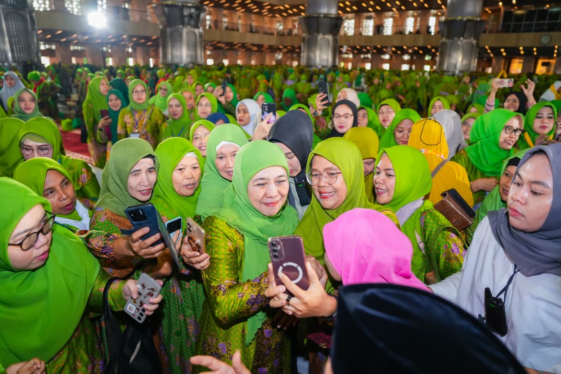 Ketum Muslimat NU Khofifah: Kehadiran di Majelis Isra’ Mikraj Adalah Amal yang Mengantar Husnul Khatimah