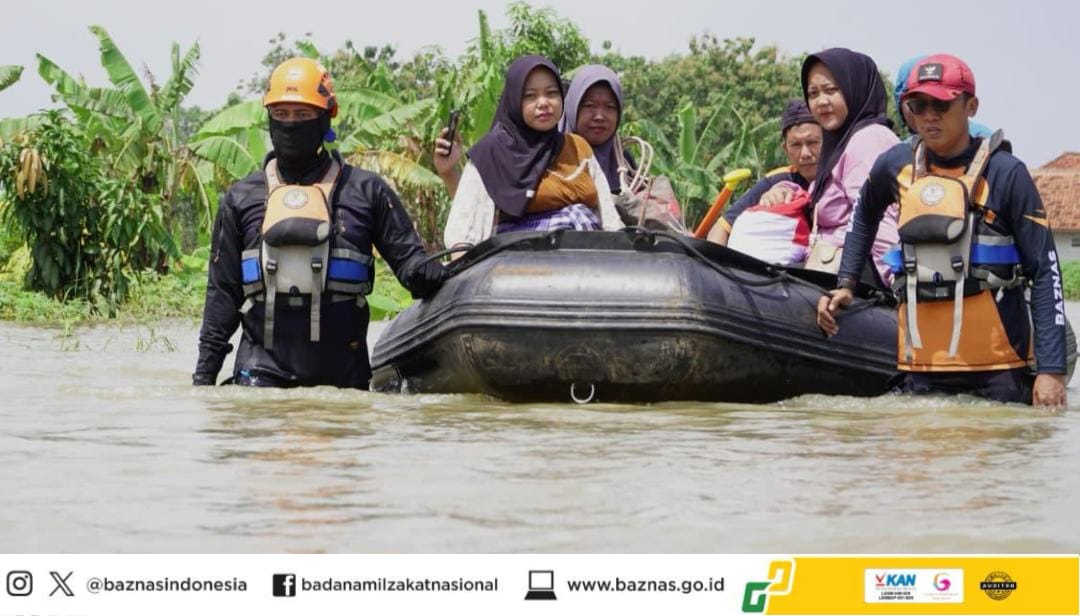 BAZNAS RI Prioritaskan Keselamatan Ibu dan Bayi Saat Banjir